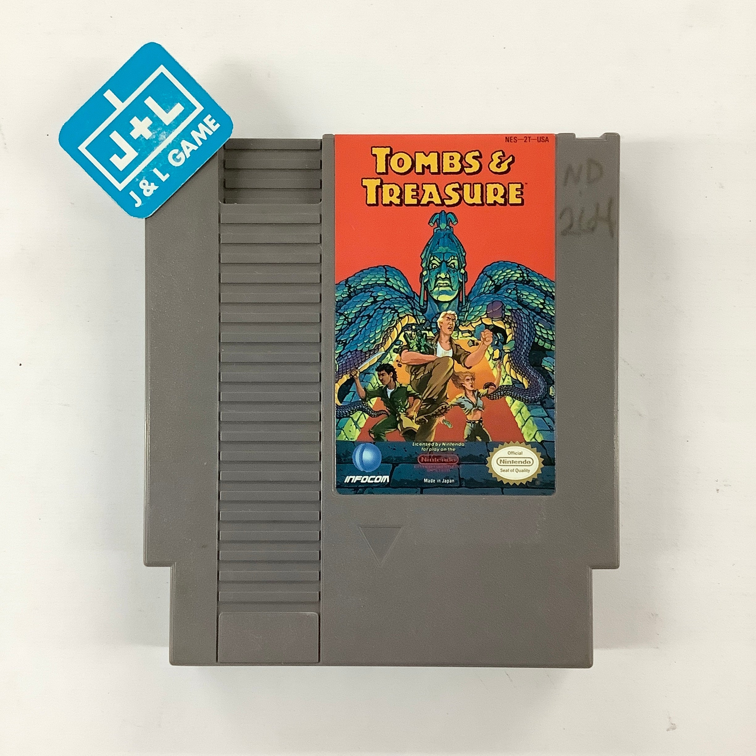 Tombs & Treasure - (NES) Nintendo Entertainment System [Pre-Owned] Video Games Compile   