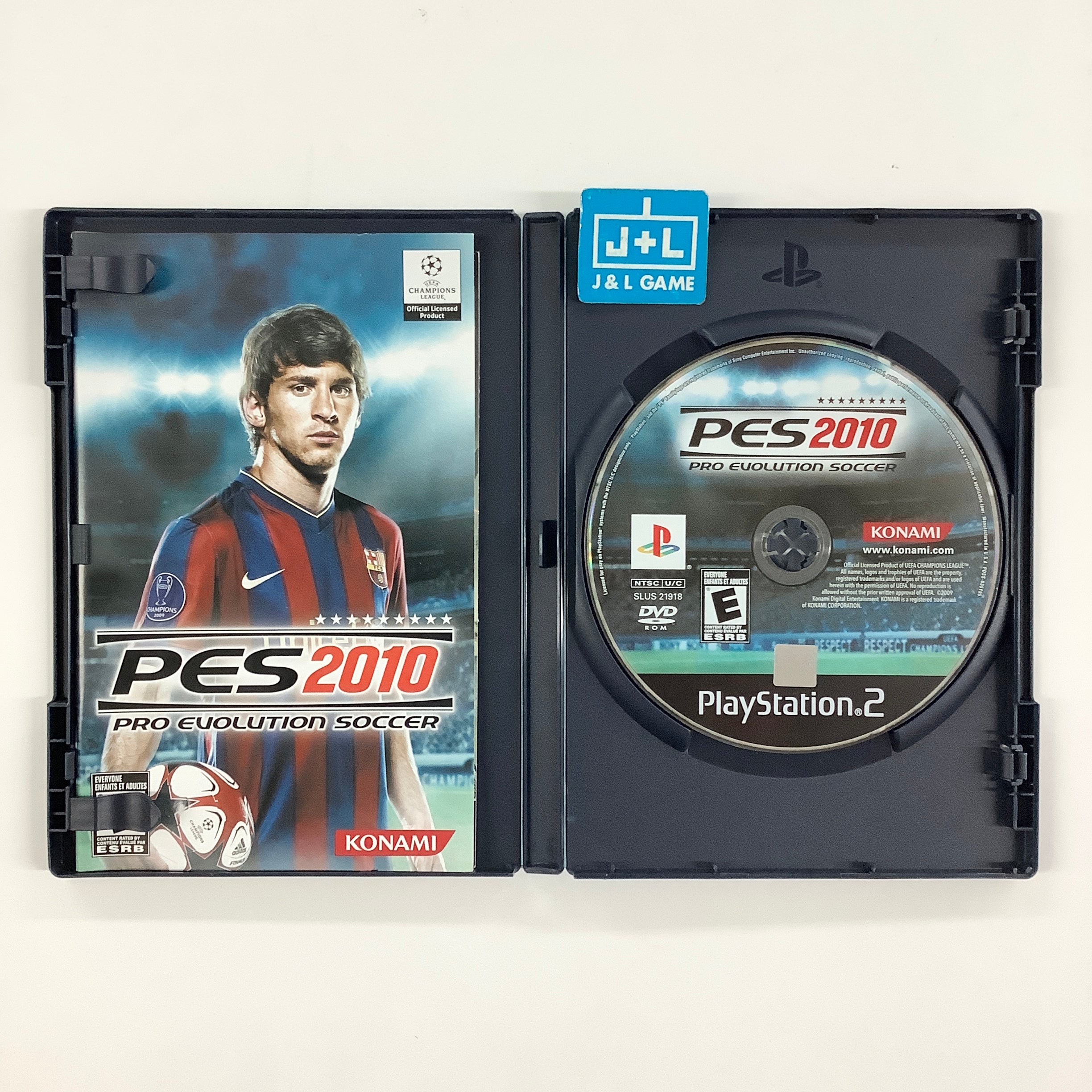 Pro Evolution Soccer 2010 - (PS2) PlayStation 2 [Pre-Owned] Video Games Konami