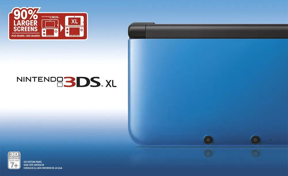 Nintendo 3DS XL Console (Blue/Black) - Nintendo 3DS (Pre-Owned) Consoles Nintendo