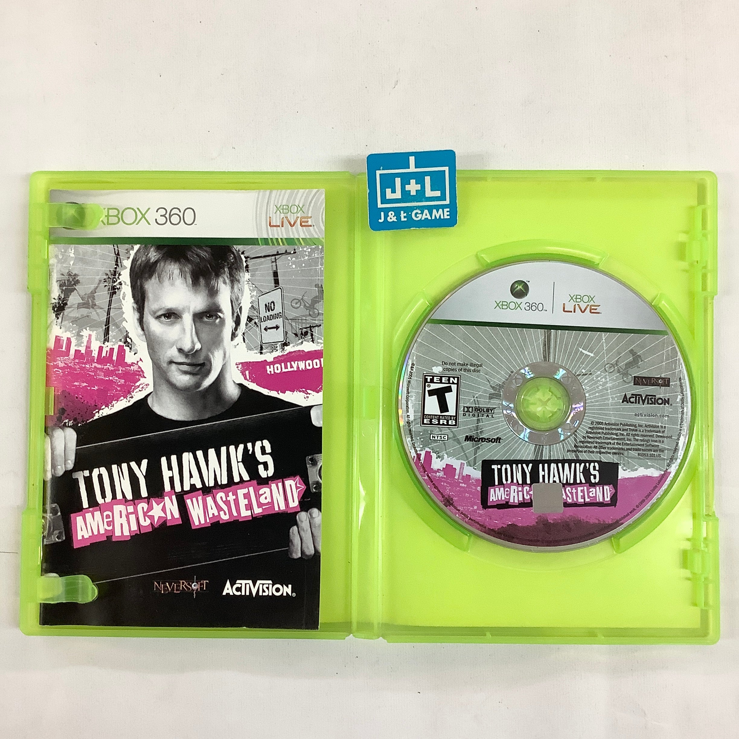 Tony Hawk's American Wasteland - Xbox 360 [Pre-Owned] Video Games Activision
