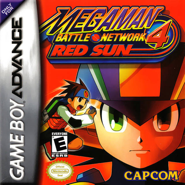 Mega Man Battle Network 4: Red Sun - (GBA) Game Boy Advance [Pre-Owned] Video Games Capcom   