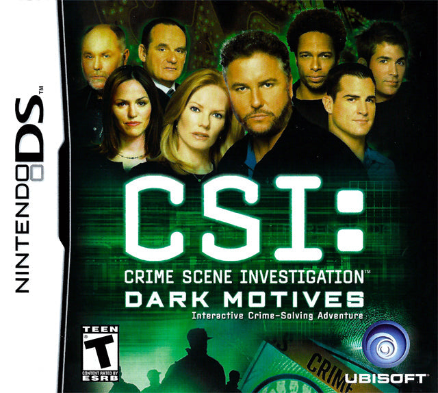 CSI: Crime Scene Investigation: Dark Motives - (NDS) Nintendo DS [Pre-Owned] Video Games Ubisoft   
