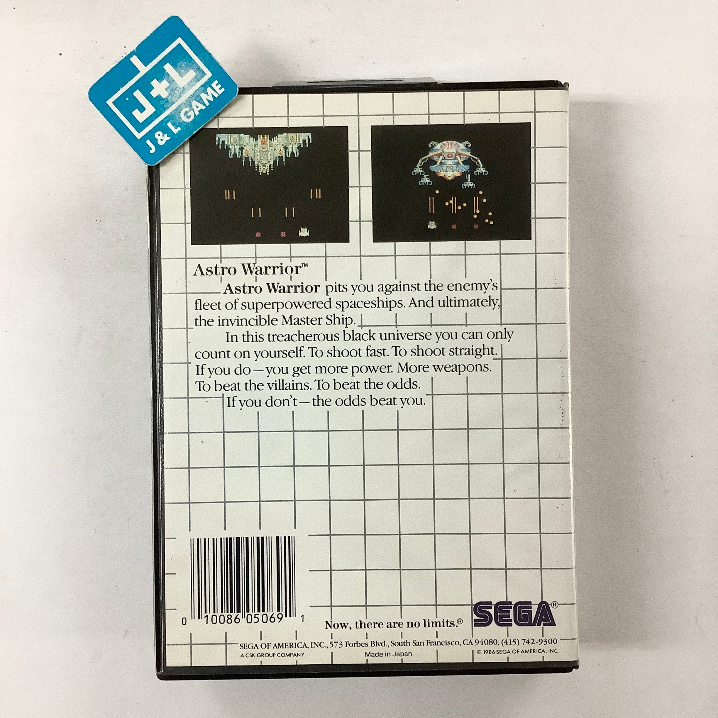 Astro Warrior / Pit Pot | Master System Astro Warrior / Pit Pot | Master System