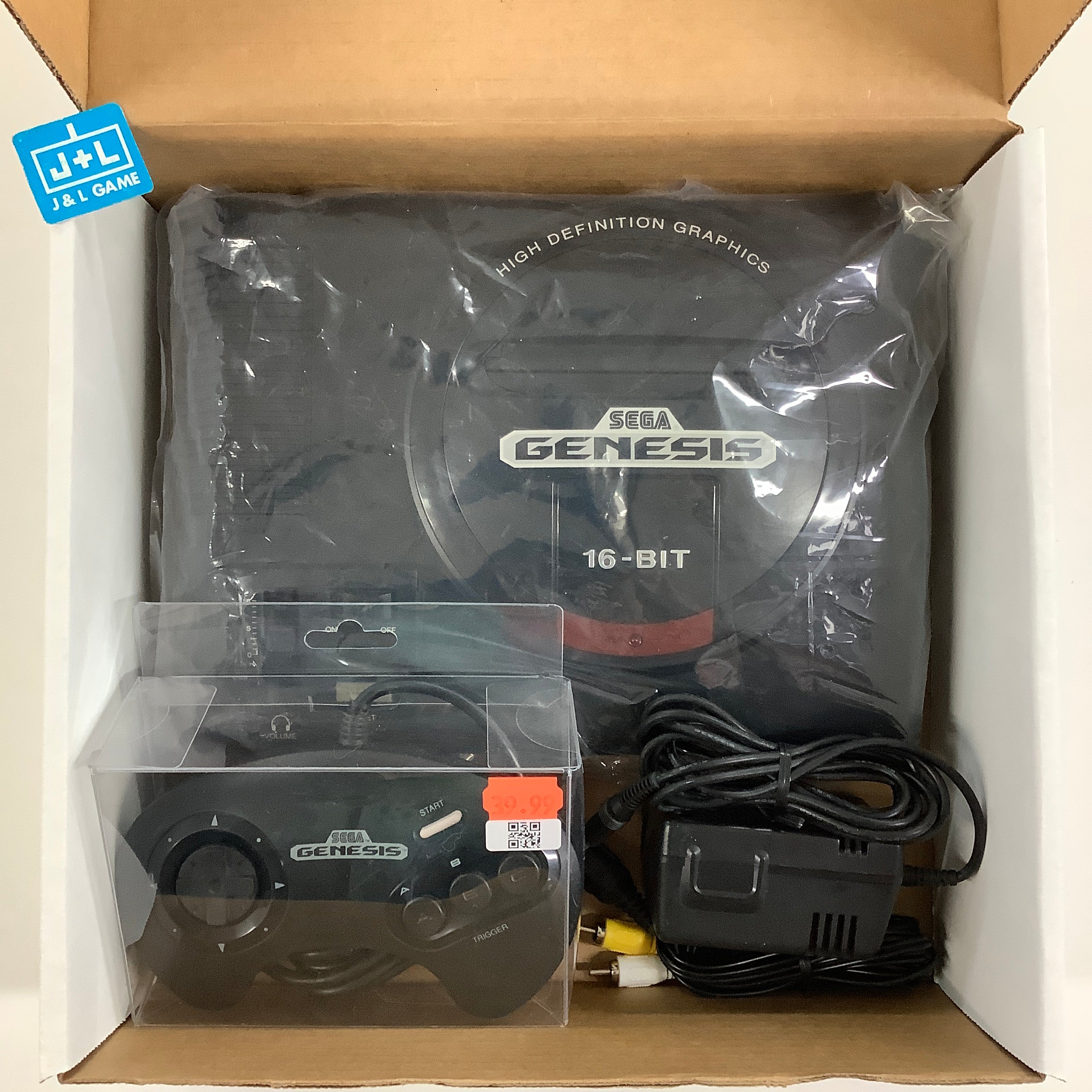 Sega Genesis 1 Console System (High Definition Graphics) - (SG) SEGA Genesis [Pre-Owned] Consoles SEGA