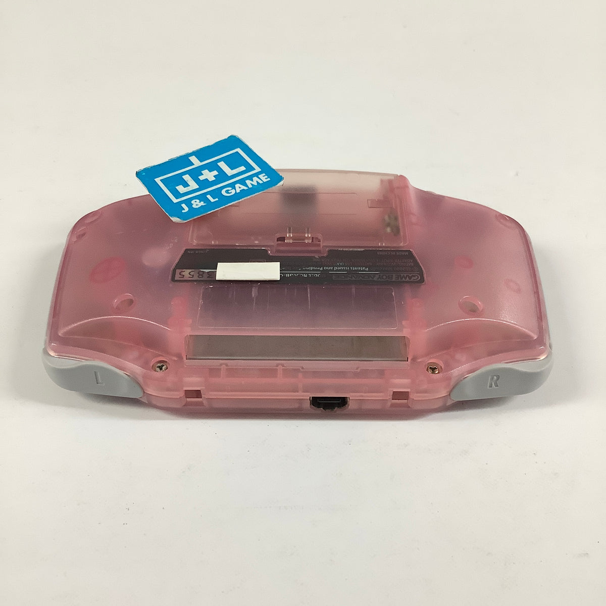 Nintendo Game Boy Advance Console (Clear Pink With Backlight) - (GBA) Game Boy Advance  [Pre-Owned] (Japanese Import)