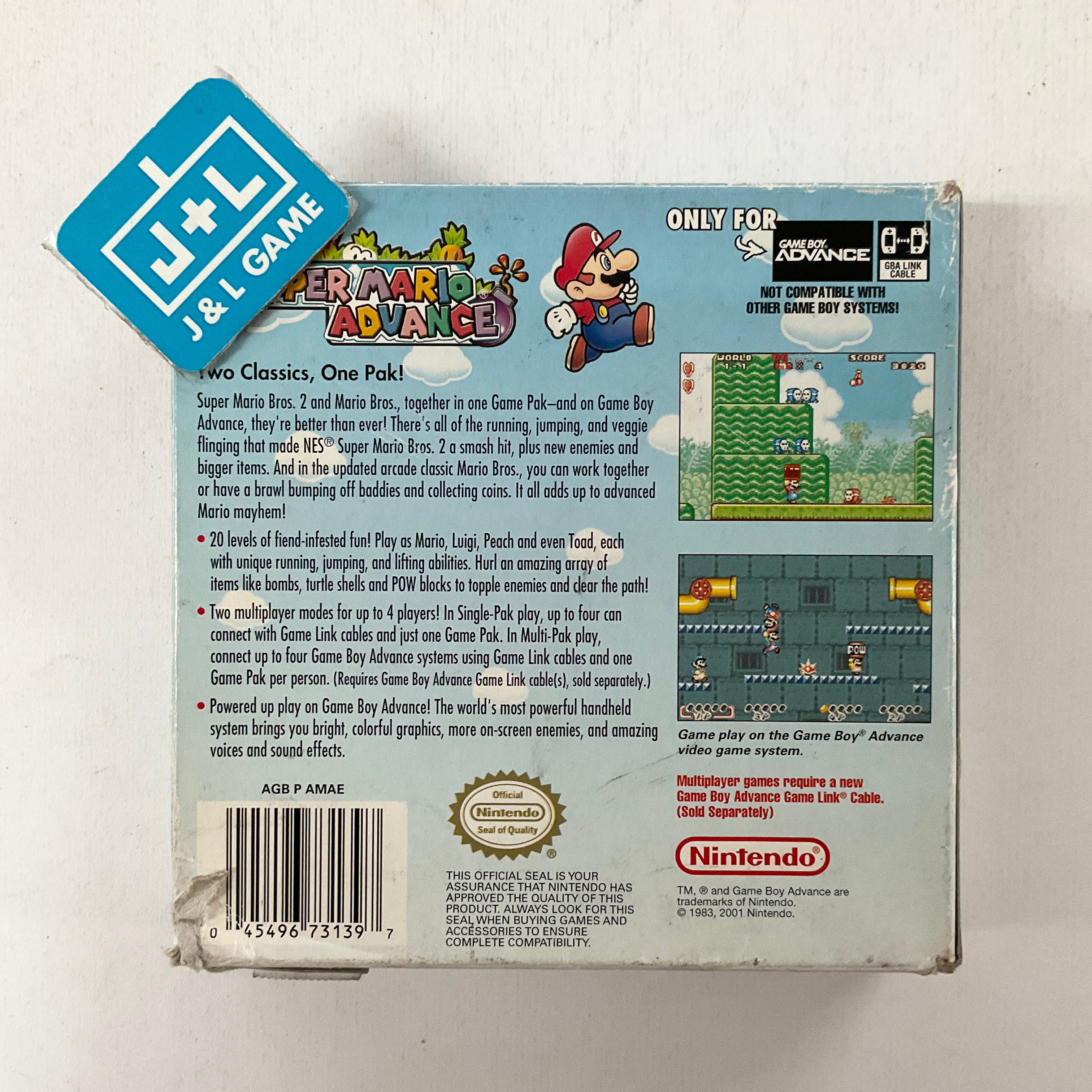 Super Mario Advance - (GBA) Game Boy Advance [Pre-Owned] Video Games Nintendo