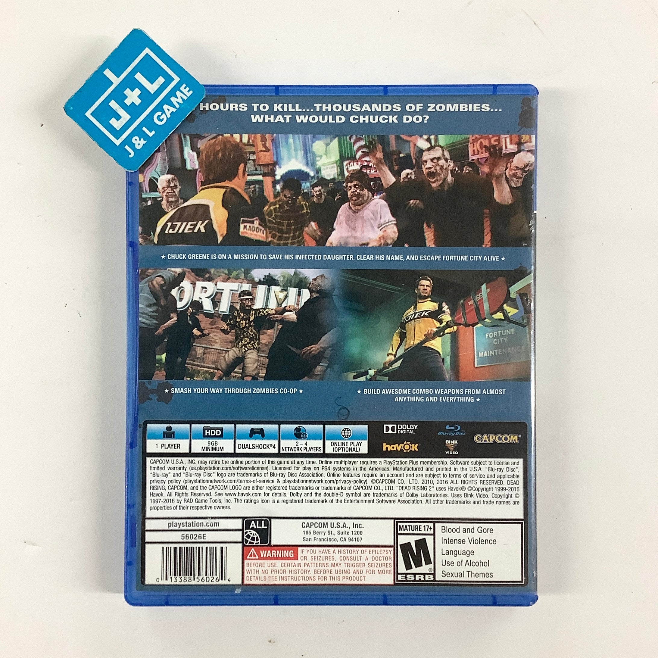 Dead Rising 2 - (PS4) PlayStation 4 [Pre-Owned] Video Games Capcom