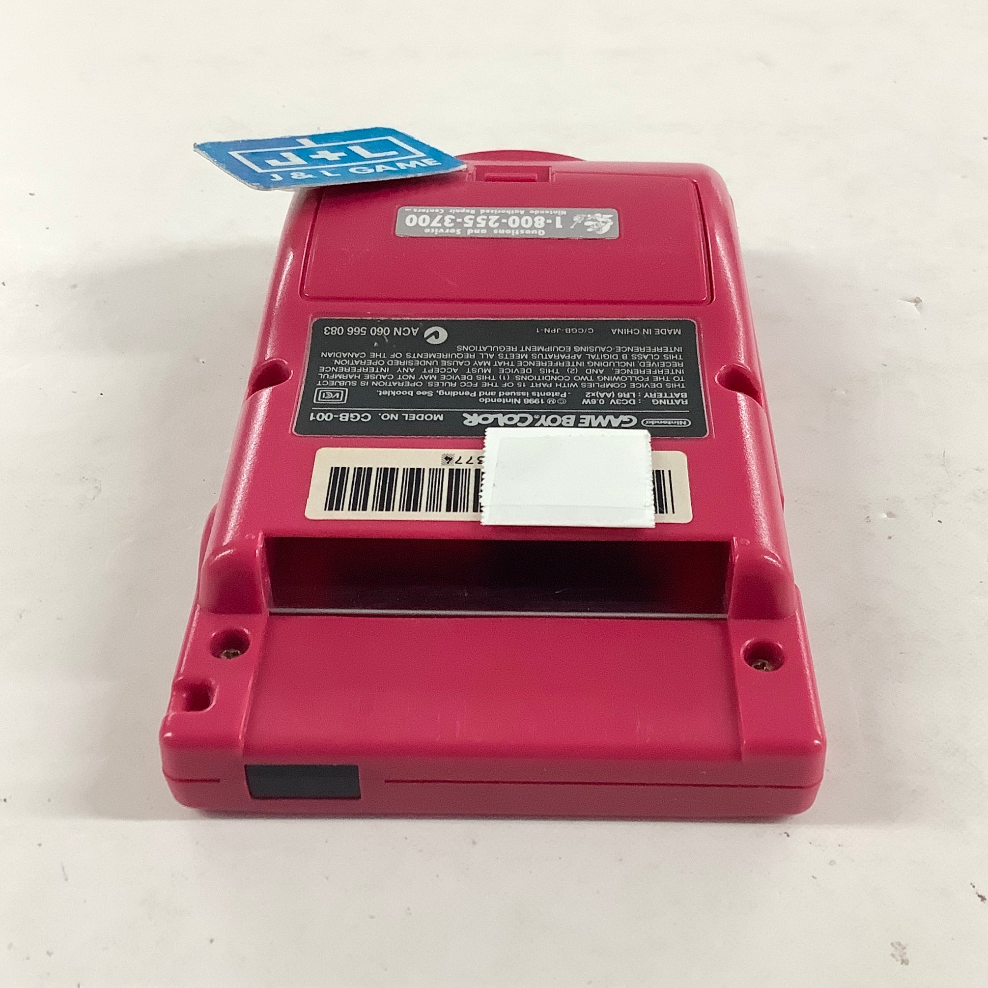 Nintendo Game Boy Color Console (Berry) - (GBC) Game Boy Color [Pre-Owned] Consoles Nintendo