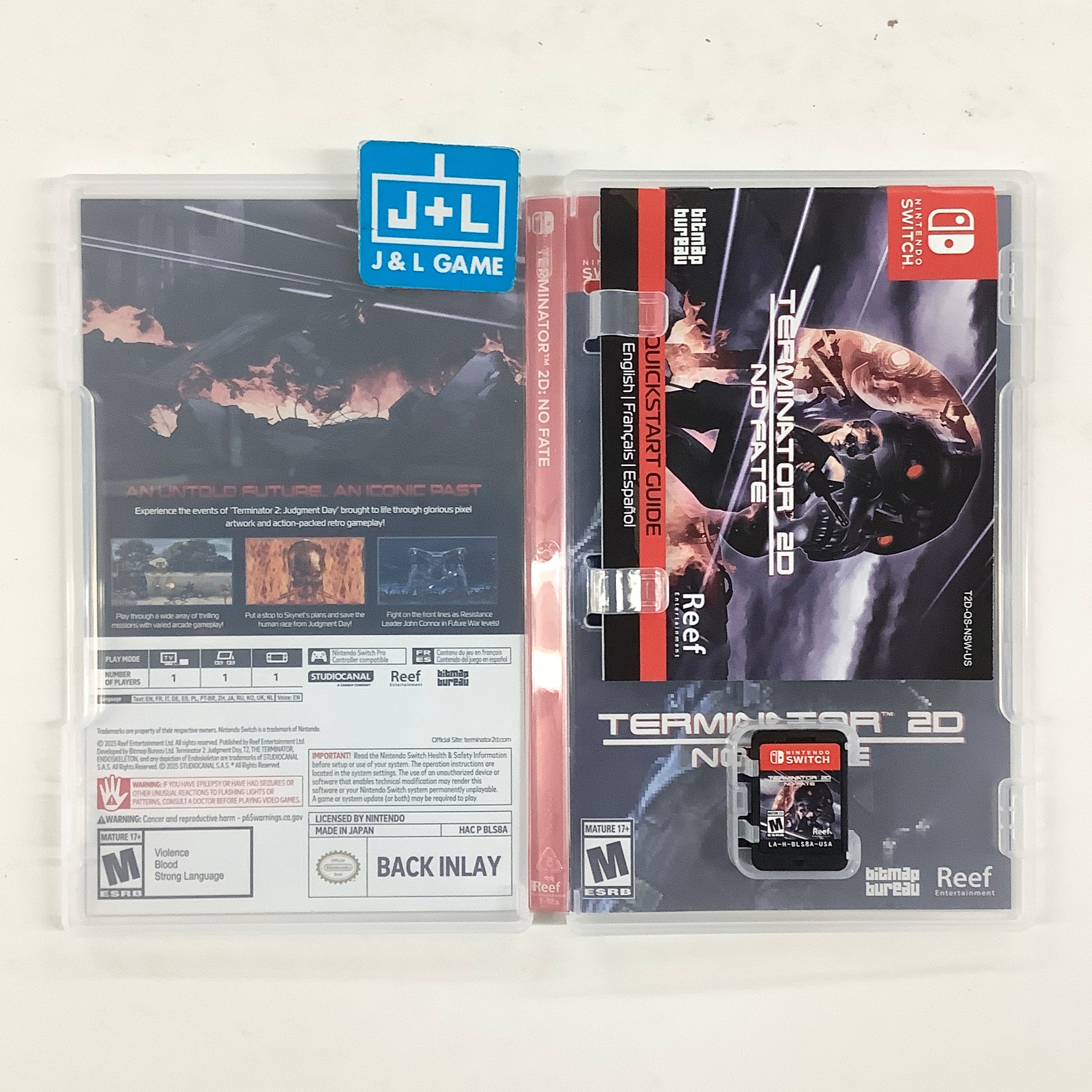 Terminator 2D: NO FATE - (NSW) Nintendo Switch [Pre-Owned] Video Games Reef Entertainment