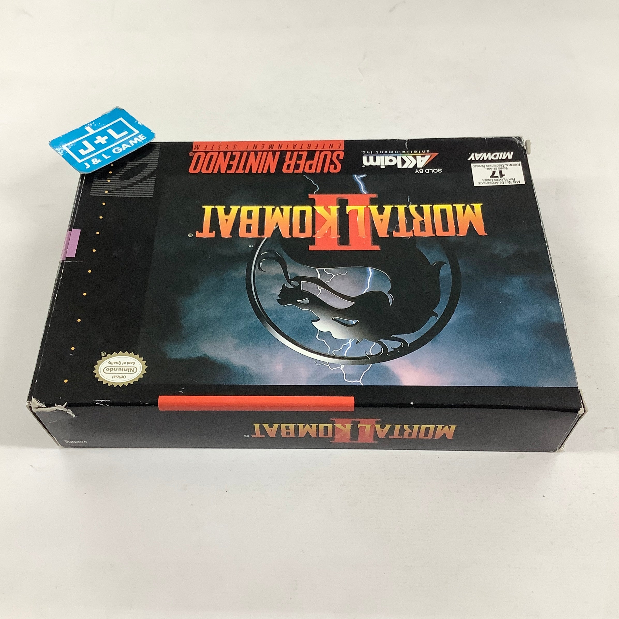 Mortal Kombat II - (SNES) Super Nintendo [Pre-Owned] Video Games Acclaim