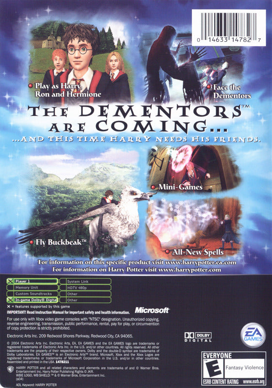 Harry Potter and the Prisoner of Azkaban - (XB) Xbox [Pre-Owned] Video Games EA Games