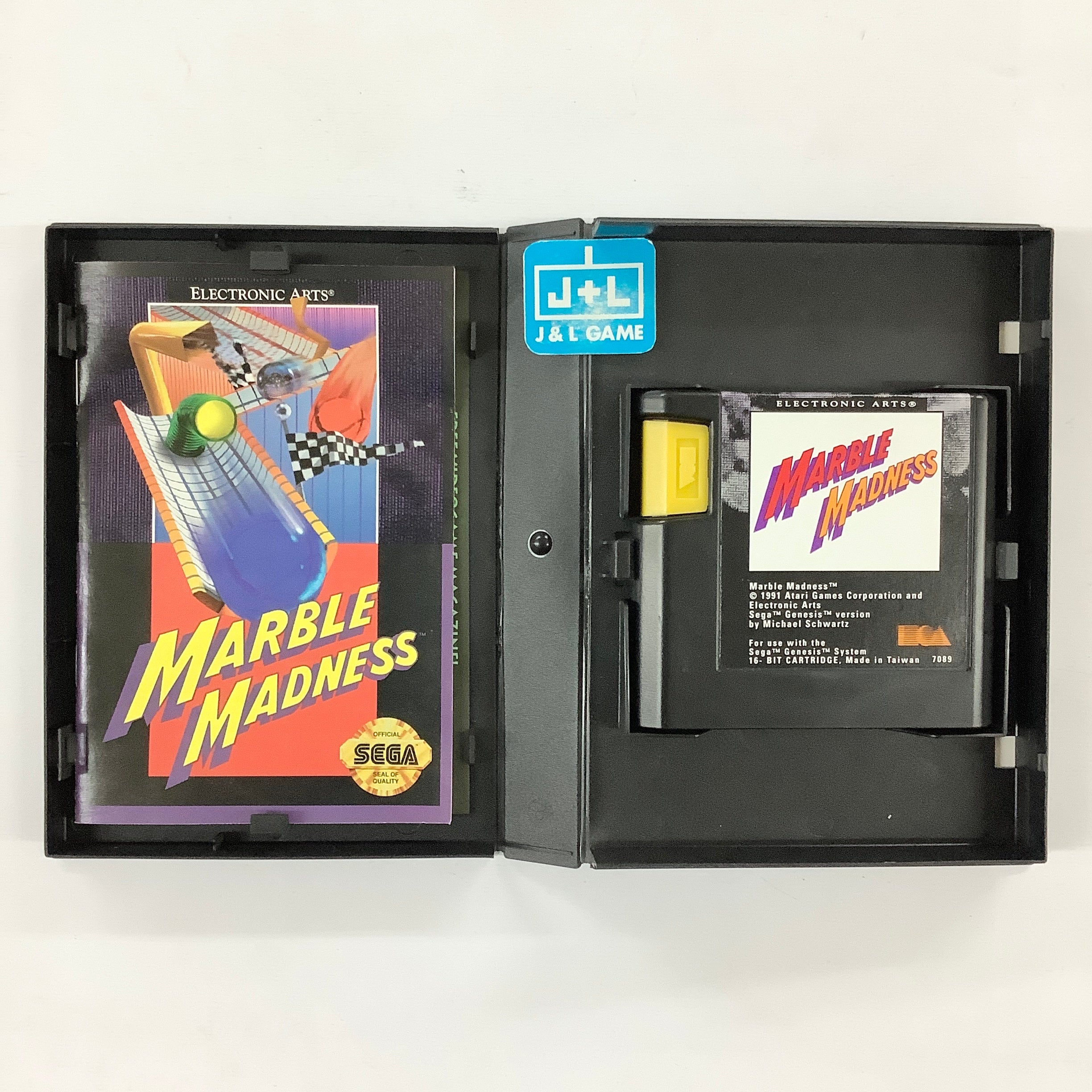 Marble Madness - (SG) SEGA Genesis [Pre-Owned] Video Games Electronic Arts   