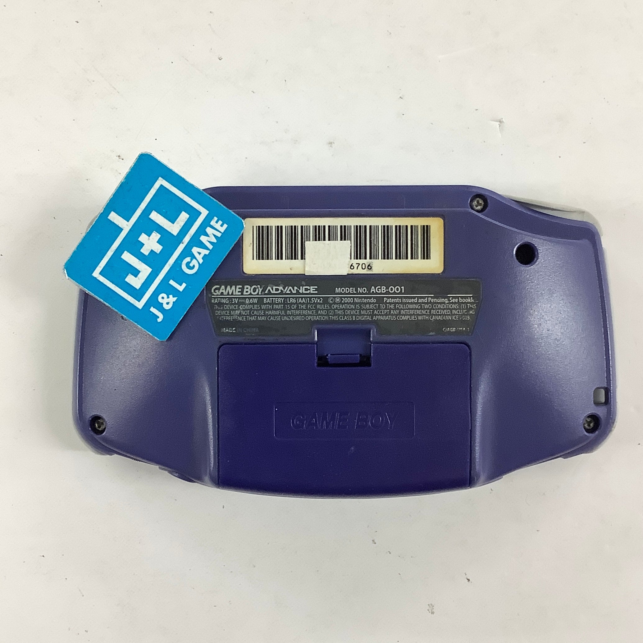 Nintendo Game Boy Advance Console (Indigo) - (GBA) Game Boy Advance [Pre-Owned] Consoles Nintendo