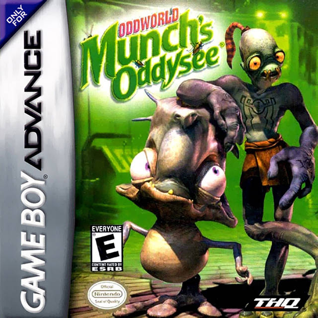 Oddworld: Munche's Oddysee - (GBA) Game Boy Advance [Pre-Owned] Video Games THQ