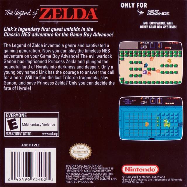 Classic NES Series: The Legend of Zelda - (GBA) Game Boy Advance [Pre-Owned] Video Games Nintendo   