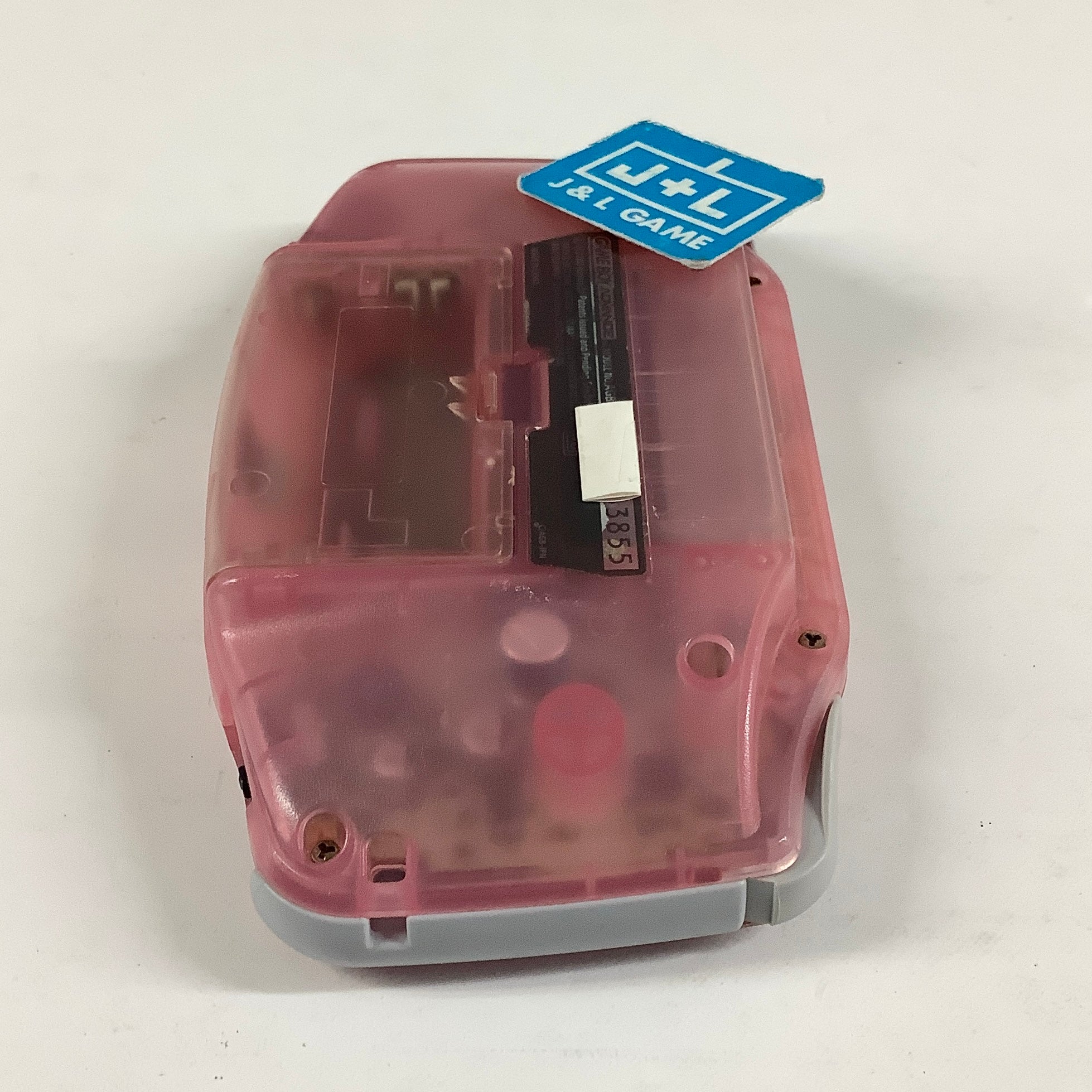Nintendo Game Boy Advance Console (Clear Pink With Backlight) - (GBA) Game Boy Advance  [Pre-Owned] (Japanese Import)