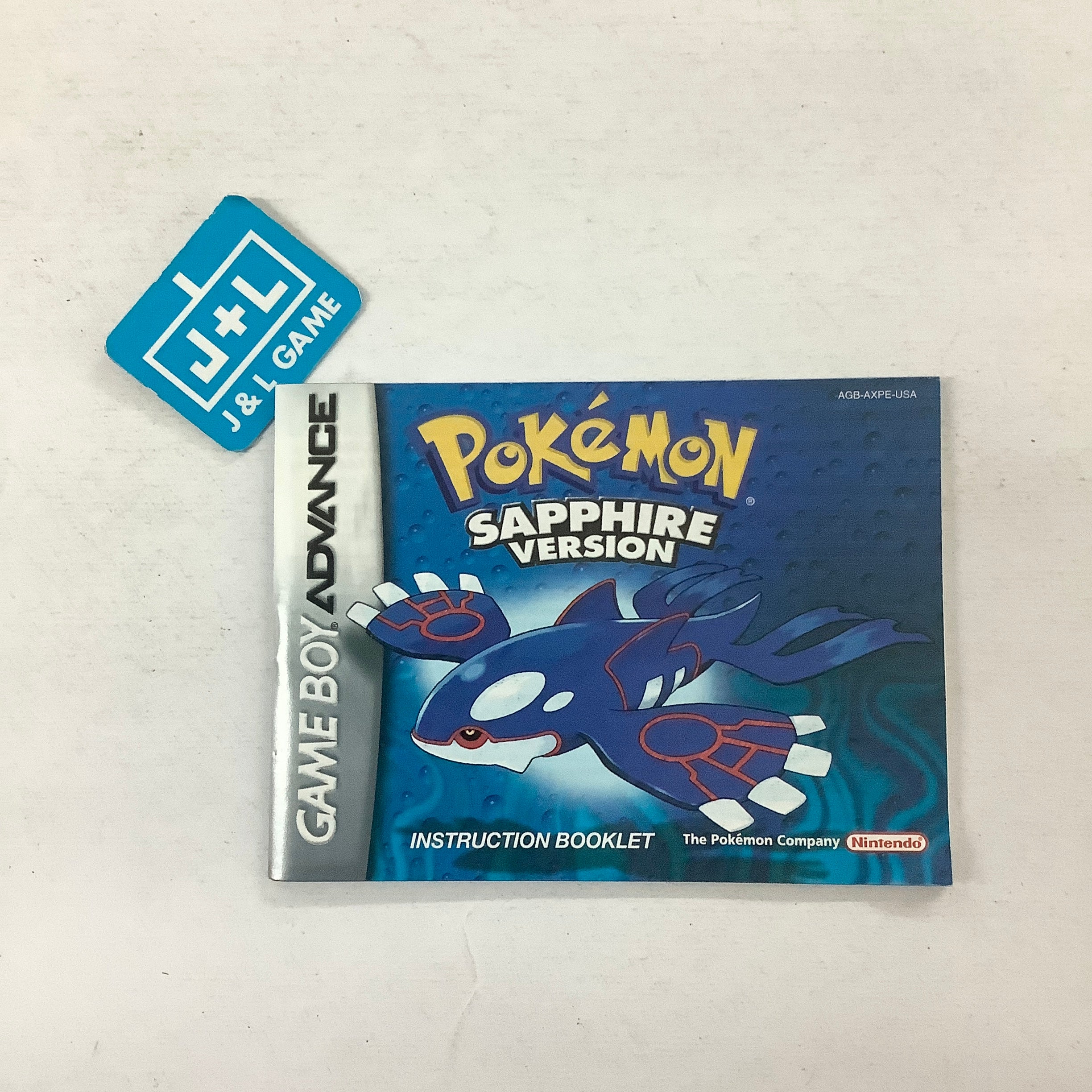 Pokemon Sapphire Version - (GBA) Game Boy Advance [Pre-Owned] Video Games Nintendo   