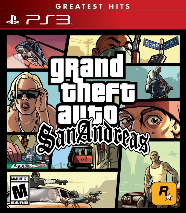Grand Theft Auto: San Andreas (Greatest Hits) - (PS3) PlayStation 3 Video Games Rockstar Games   