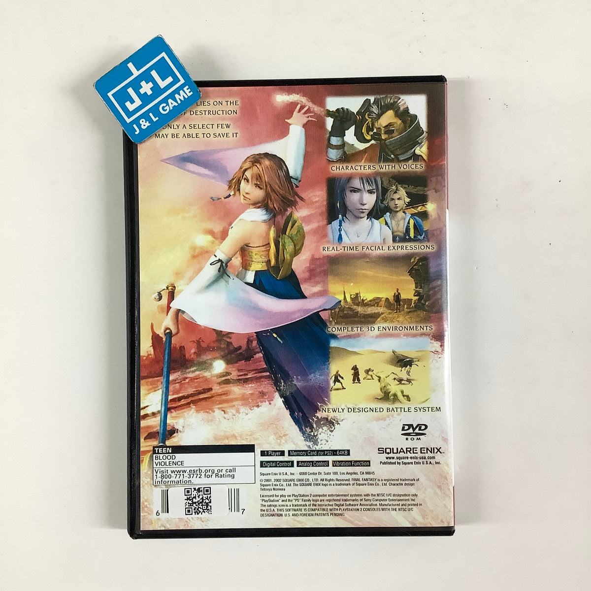 Final Fantasy X (Greatest Hits) - (PS2) PlayStation 2 [Pre-Owned]