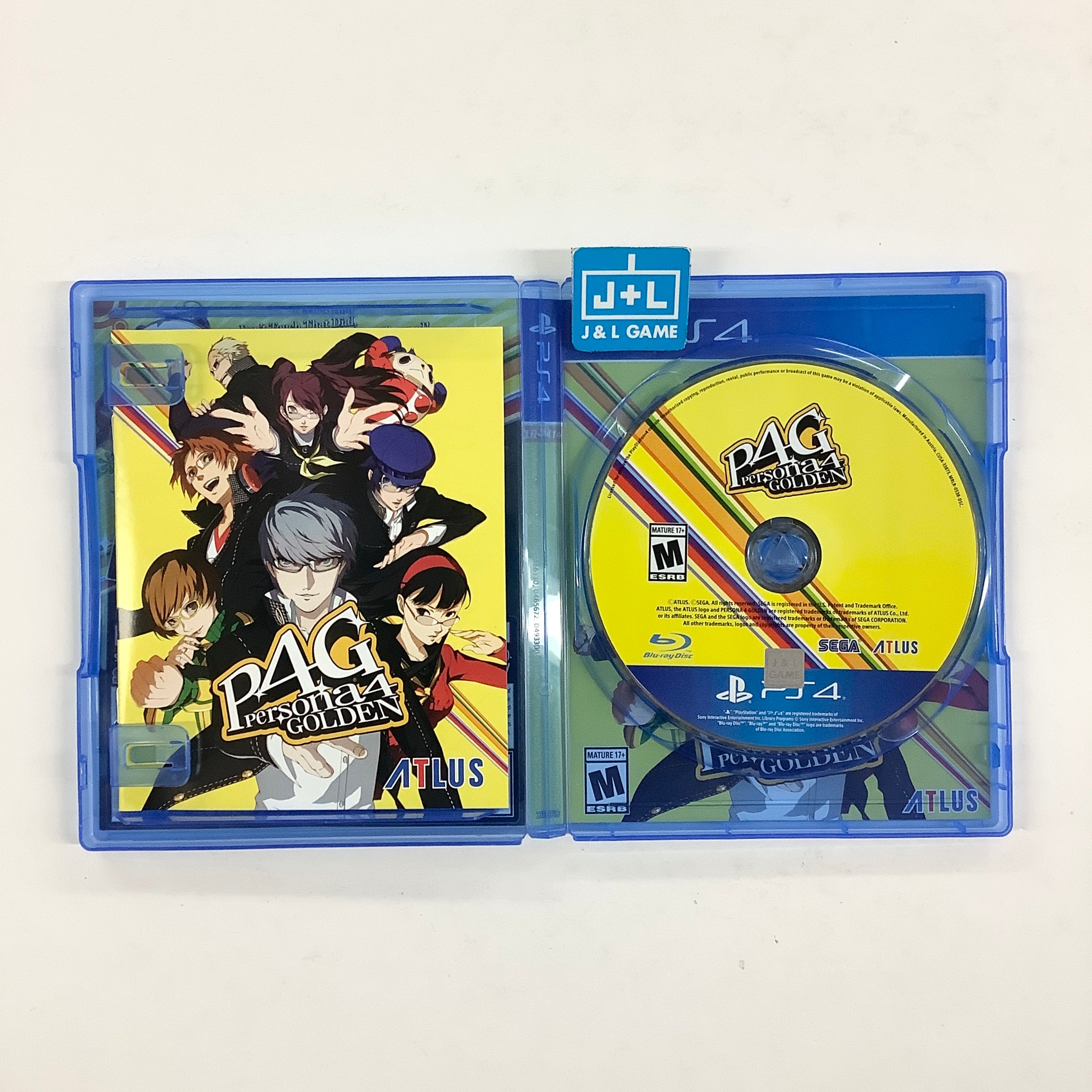 Persona 4 Golden (Limited Run #538) - (PS4) PlayStation 4 [Pre