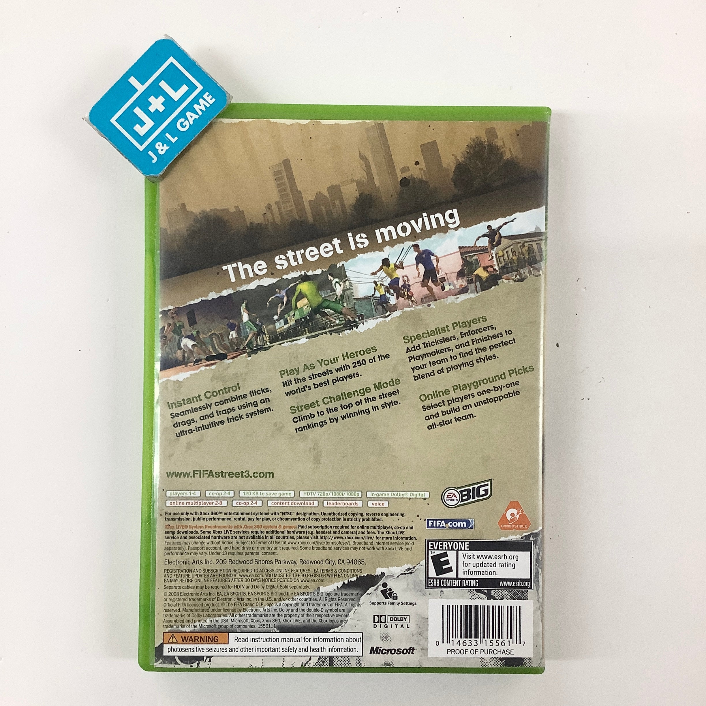 FIFA Street 3 - Xbox 360 [Pre-Owned] Video Games EA Sports