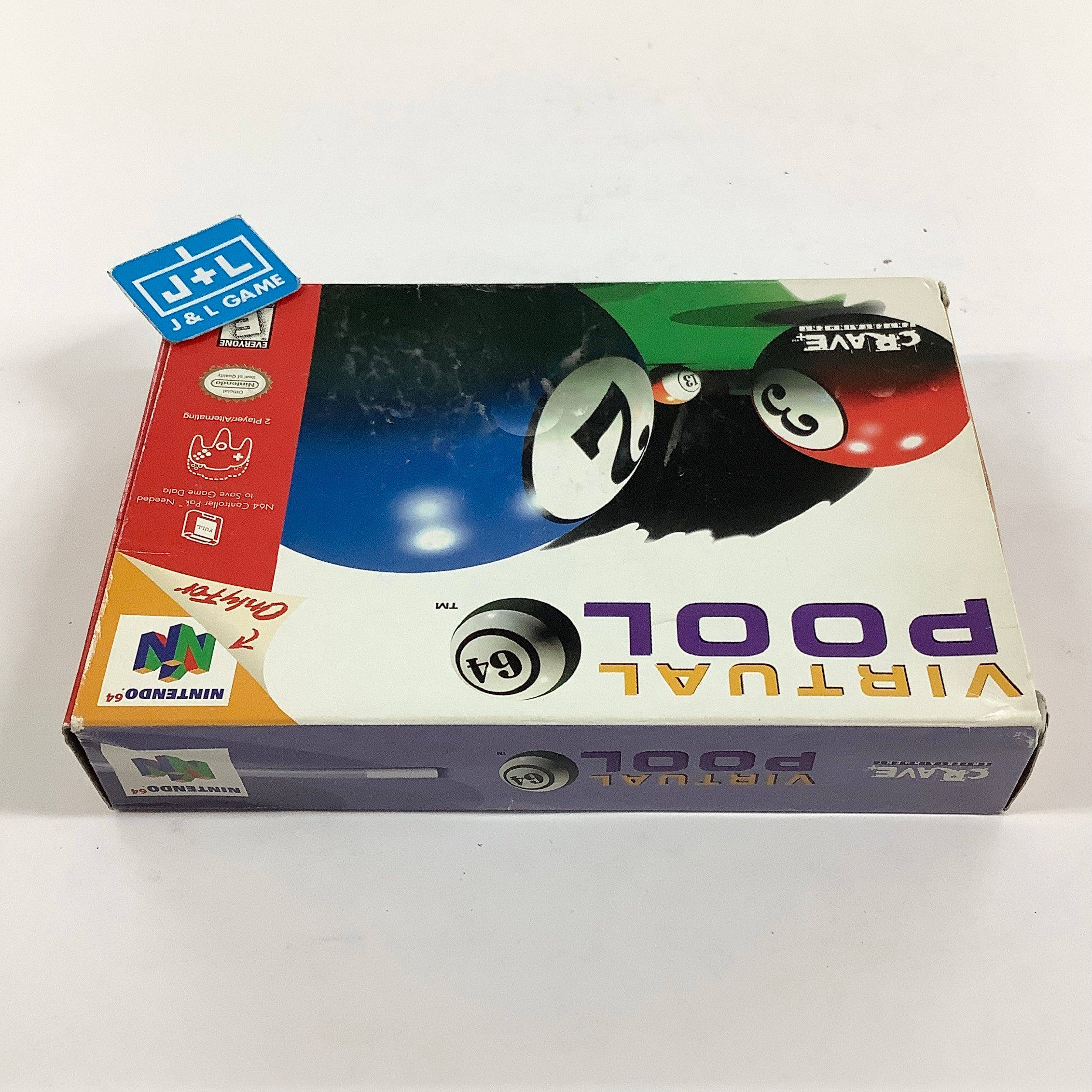 Virtual Pool 64 - (N64) Nintendo 64 [Pre-Owned] Video Games Crave