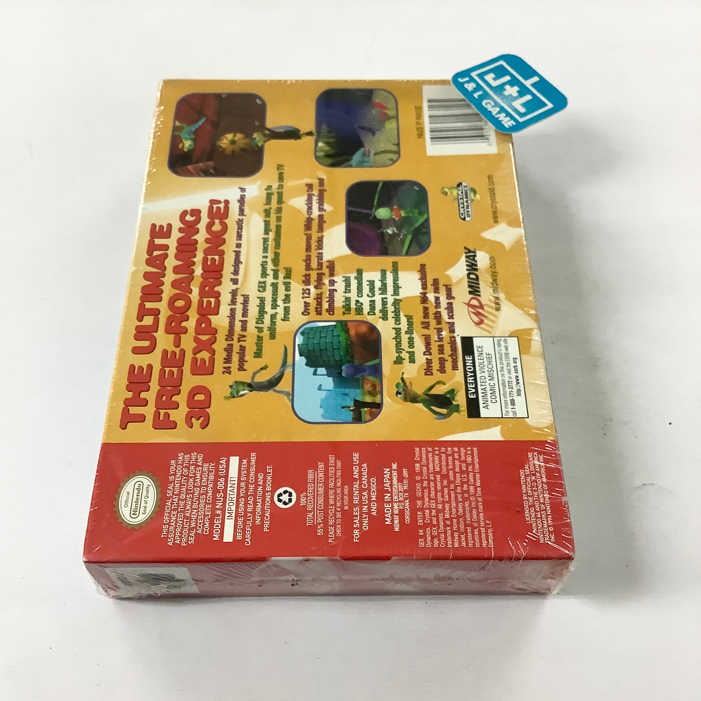 Gex 64: Enter the Gecko - (N64) Nintendo 64 | J&L Game