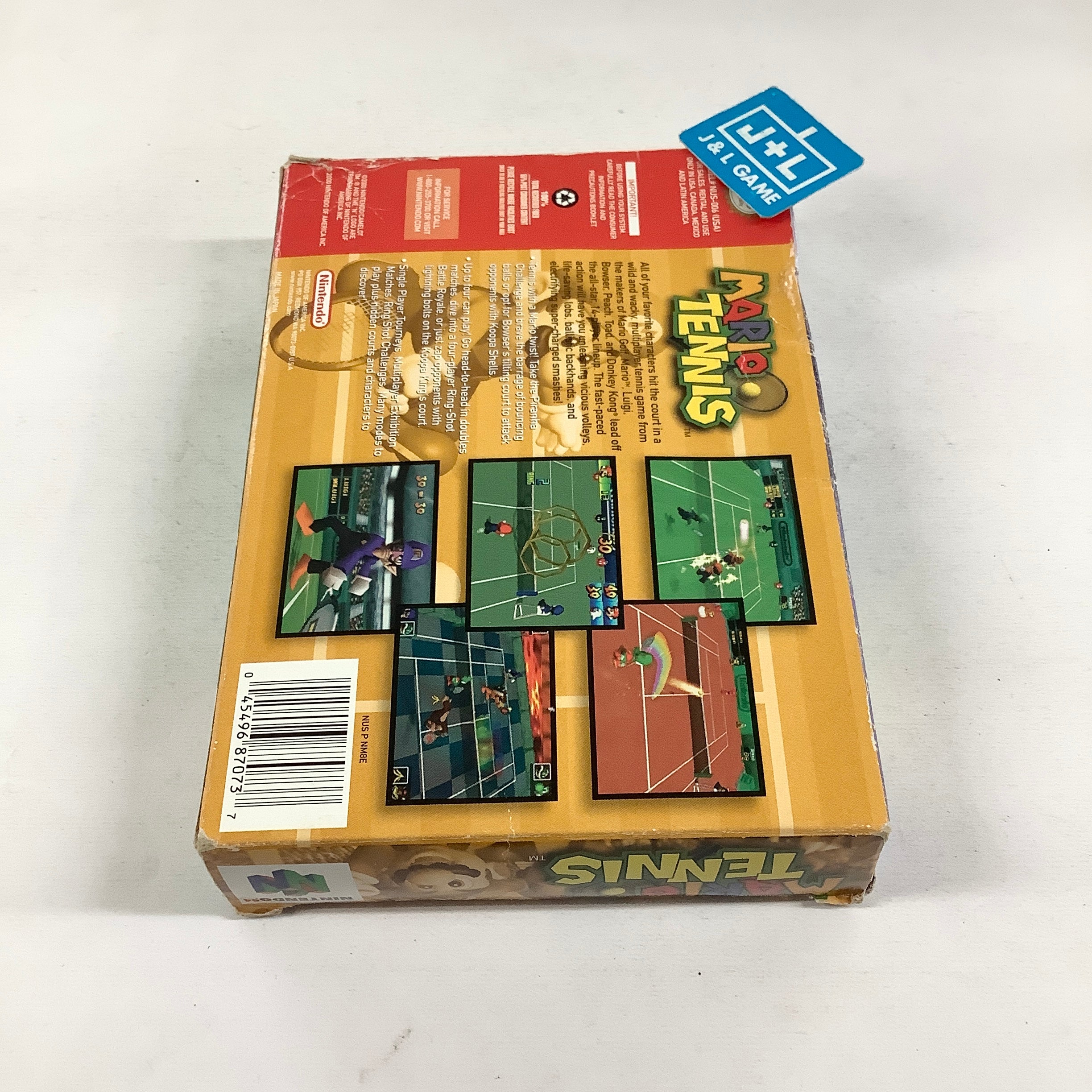 Mario Tennis - (N64) Nintendo 64 [Pre-Owned] Video Games Nintendo