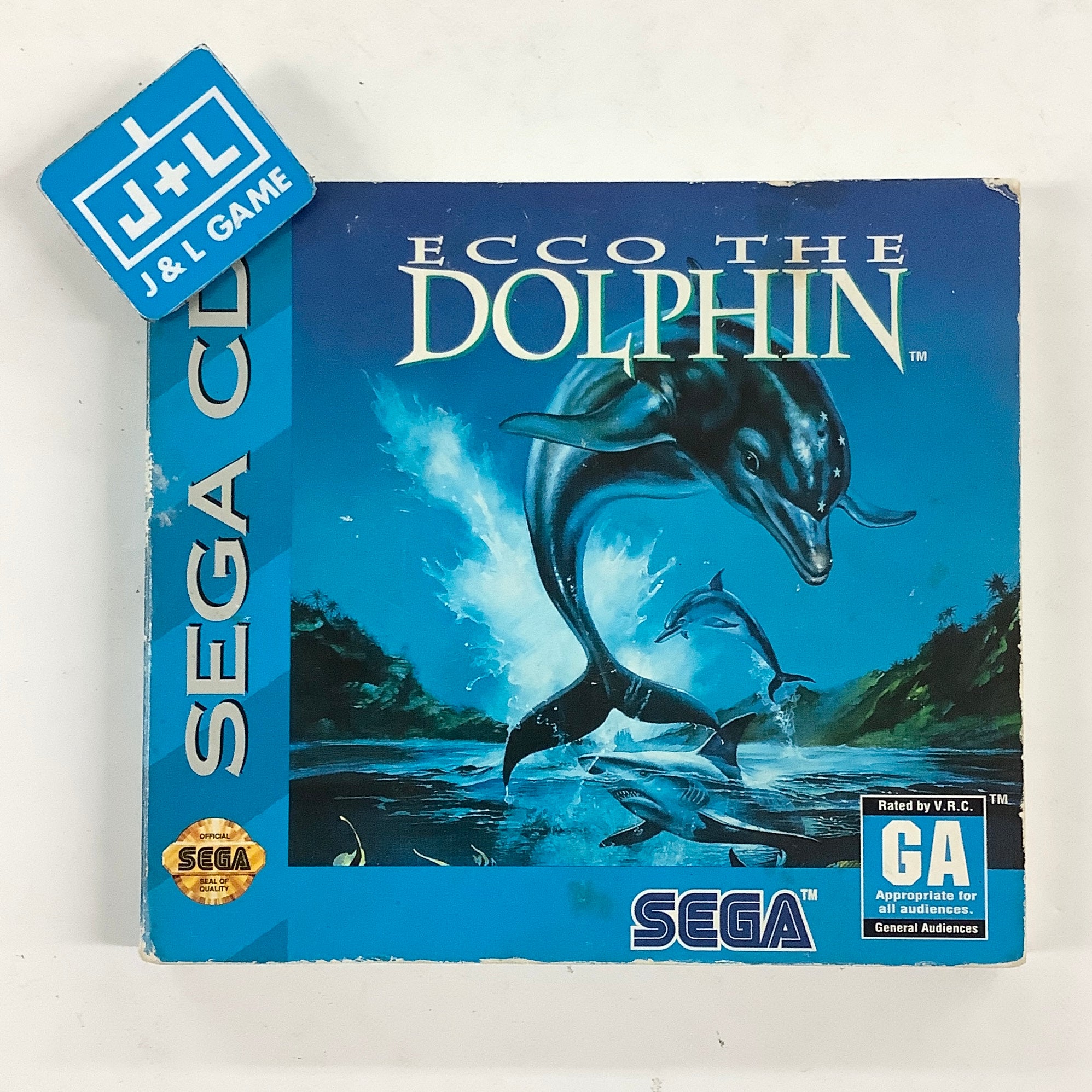 Ecco the Dolphin & Sega Classics Arcade Collection (Not for Resale) - (SCD) SEGA CD [Pre-Owned] Video Games Sega