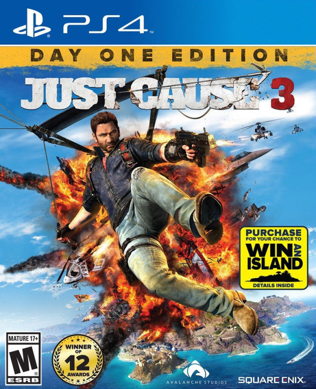 Just Cause 3 (Day One Steelbook Edition) - (PS4) PlayStation 4 [Pre-Owned] Video Games Square Enix