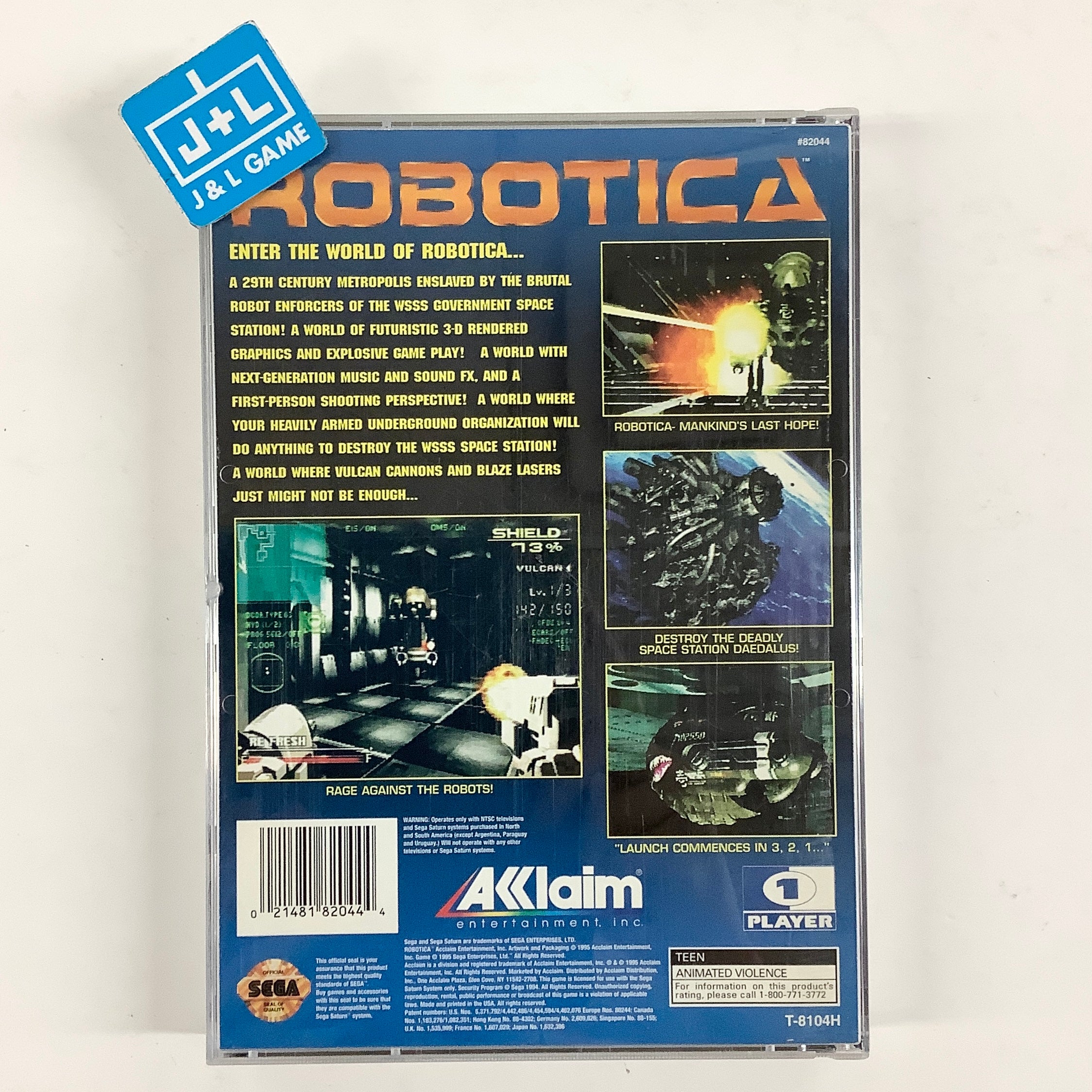 Robotica - (SS) SEGA Saturn [Pre-Owned] Video Games Acclaim