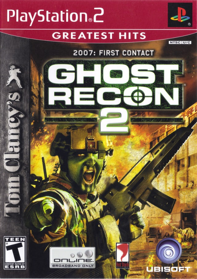 Tom Clancy's Ghost Recon 2 (Greatest Hits) - (PS2) PlayStation 2 Video Games Ubisoft