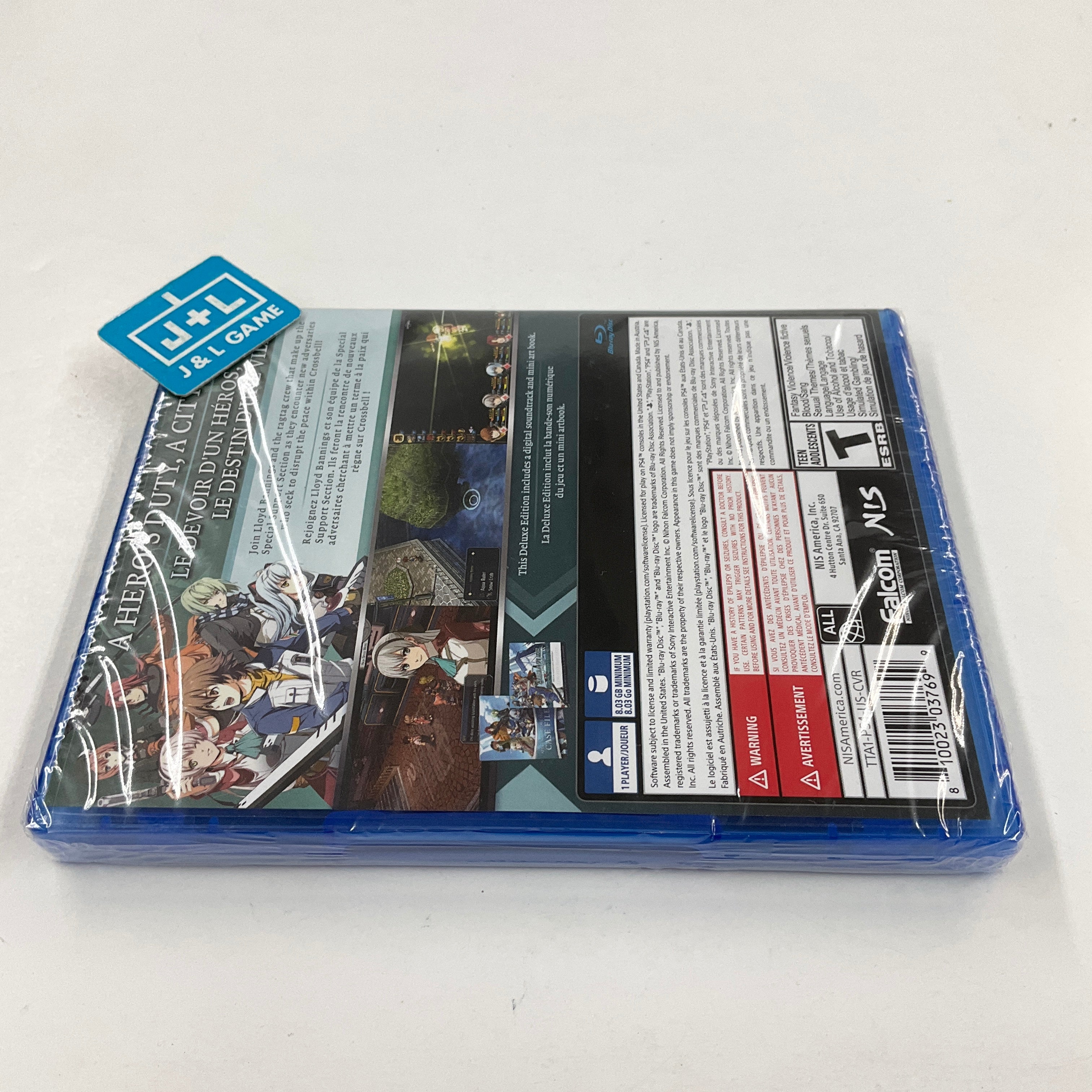 The Legend of Heroes: Trails to Azure (Deluxe Edition) - (PS4) PlayStation 4 Video Games NIS America