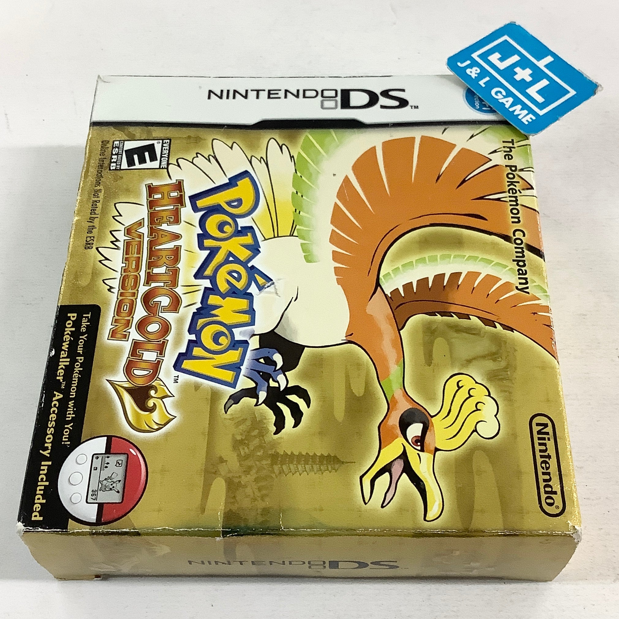 Pokemon HeartGold Version (w/ Pokewalker) - (NDS) Nintendo DS [Pre-Owned] Video Games Nintendo