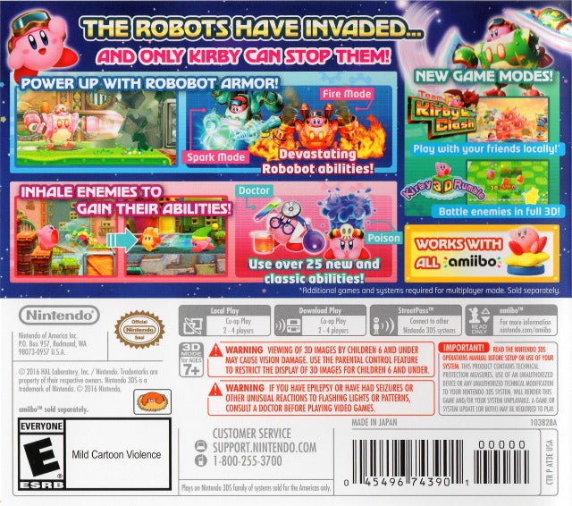 Kirby: Planet Robobot - Nintendo 3DS [Pre-Owned] Video Games Nintendo   