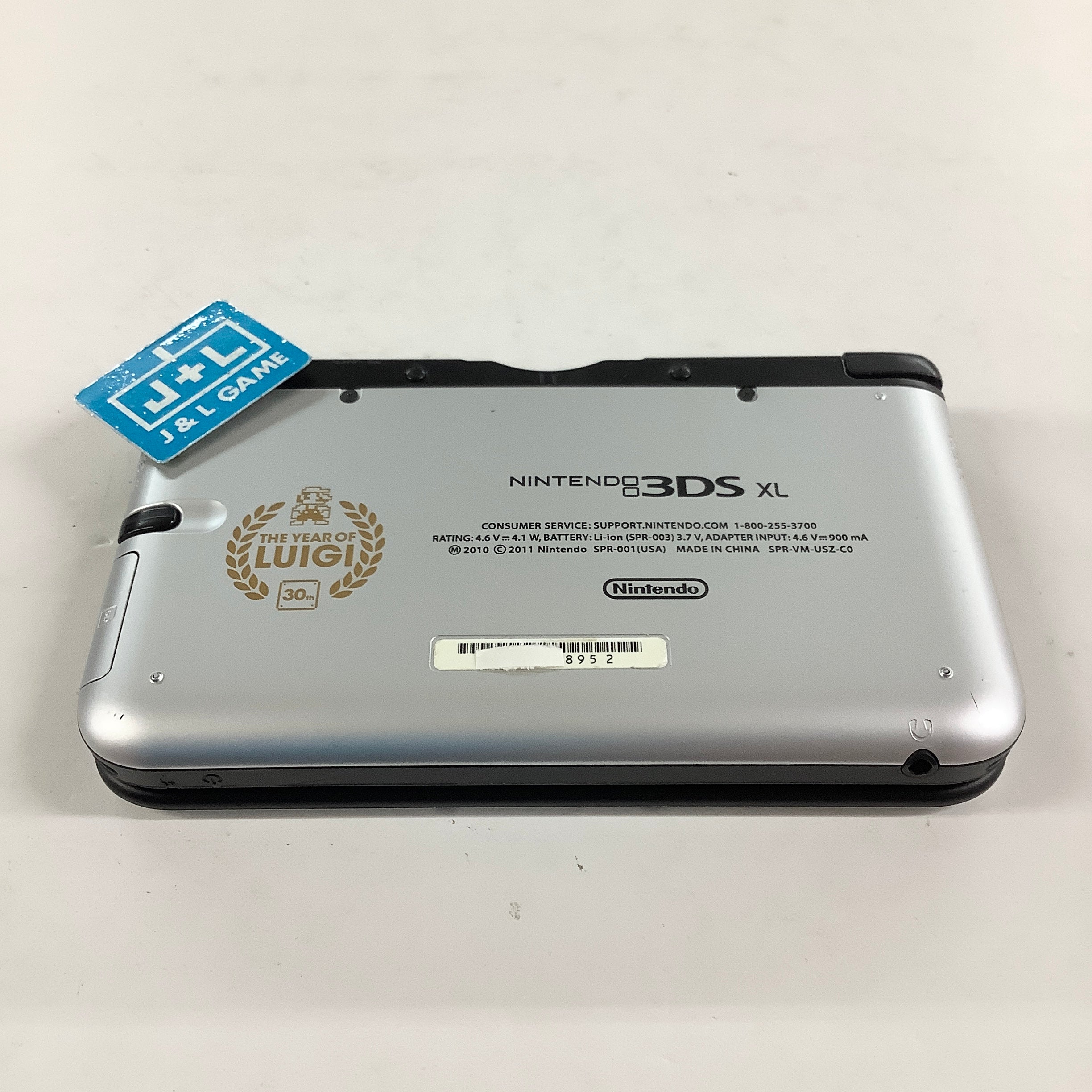 Nintendo 3DS XL Console (Mario & Luigi Silver) - Nintendo 3DS [Pre-Owned] Consoles Nintendo