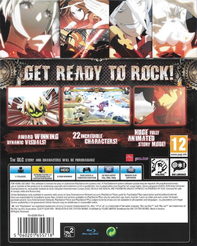 Guilty Gear Xrd -REVELATOR- - (PS4) PlayStation 4 [Pre-Owned] (European Import) Video Games Aksys Games   