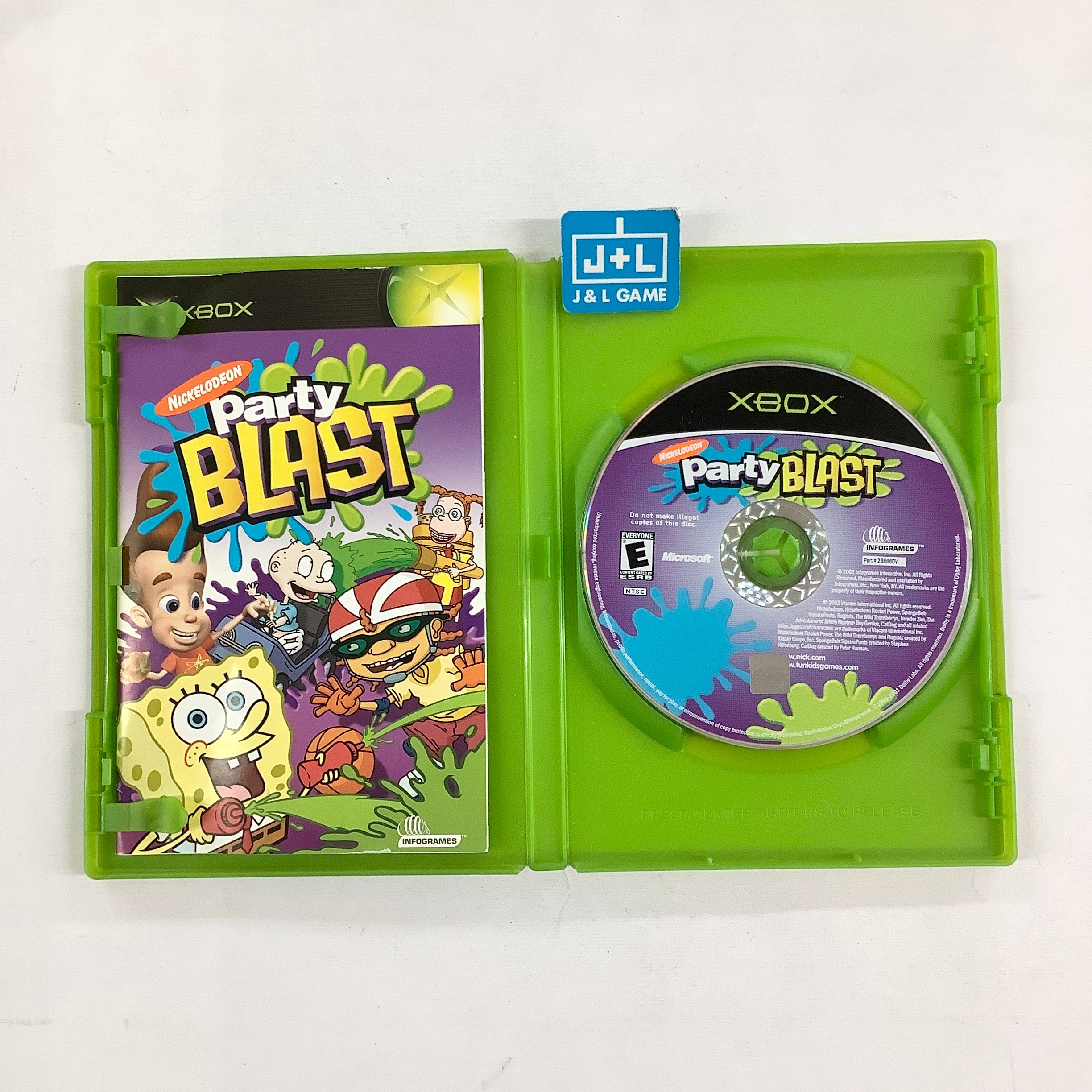 Nickelodeon Party Blast - (XB) Xbox [Pre-Owned] | J&L Game