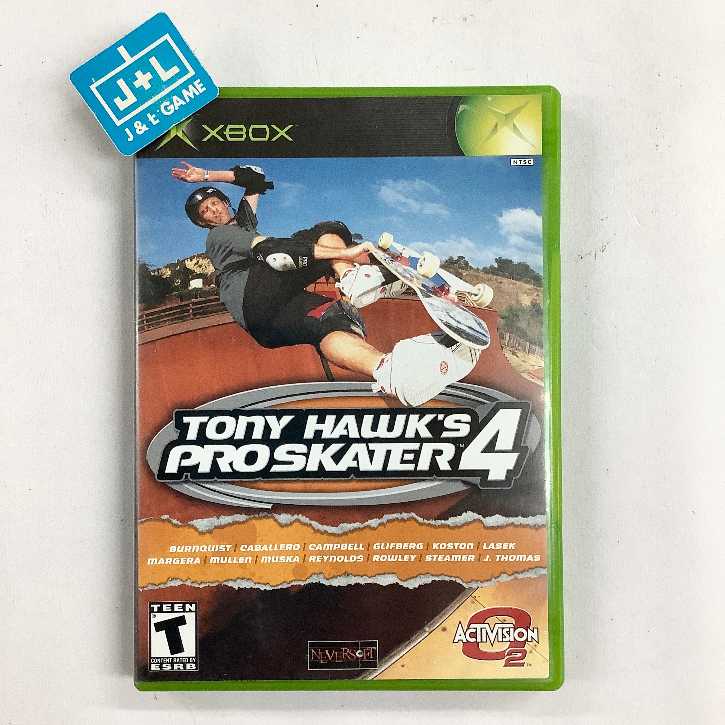 Tony Hawk's Pro Skater 4 - (XB) Xbox [Pre-Owned] Video Games Activision