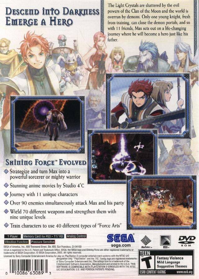 Shining Force Neo - (PS2) PlayStation 2 [Pre-Owned] Video Games SEGA