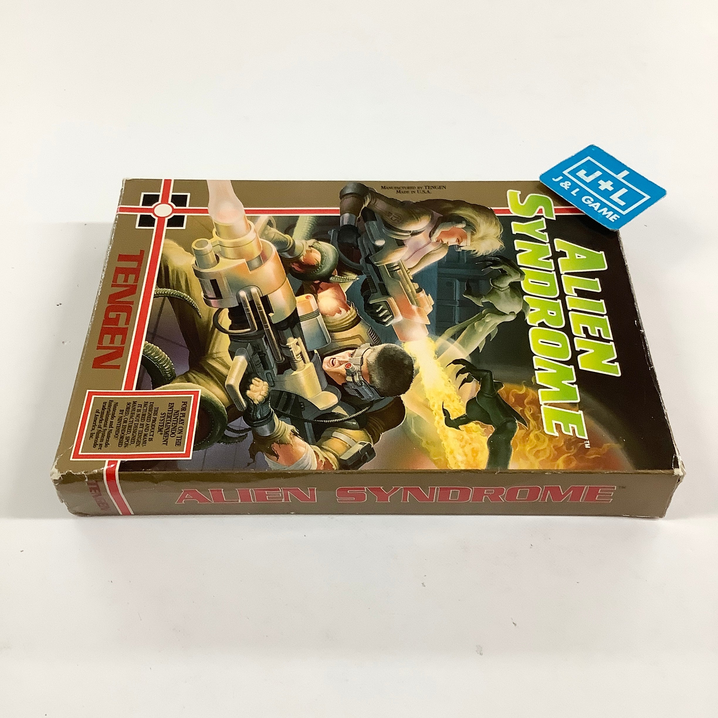 Alien Syndrome - (NES) Nintendo Entertainment System [Pre-Owned] Video Games Tengen