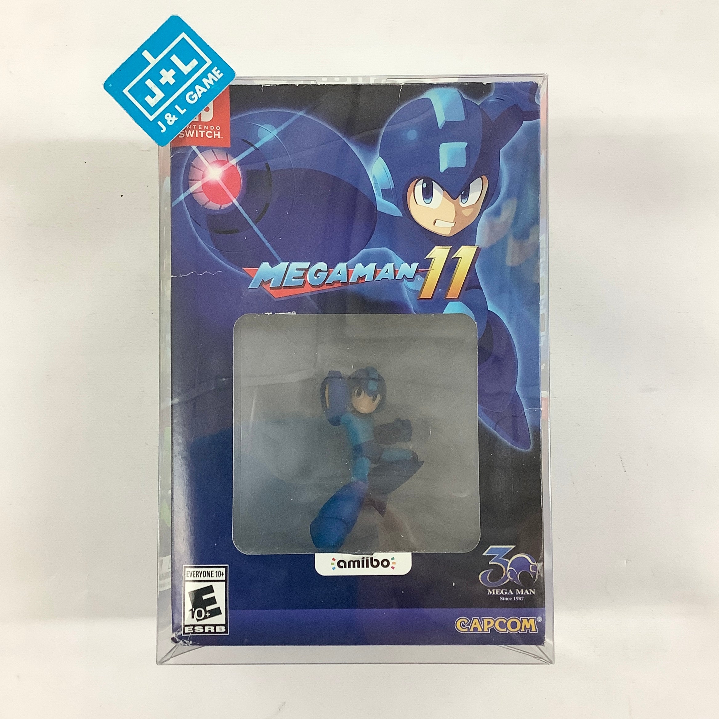 Mega Man 11 Amiibo Edition - (NSW) Nintendo Switch Video Games Capcom