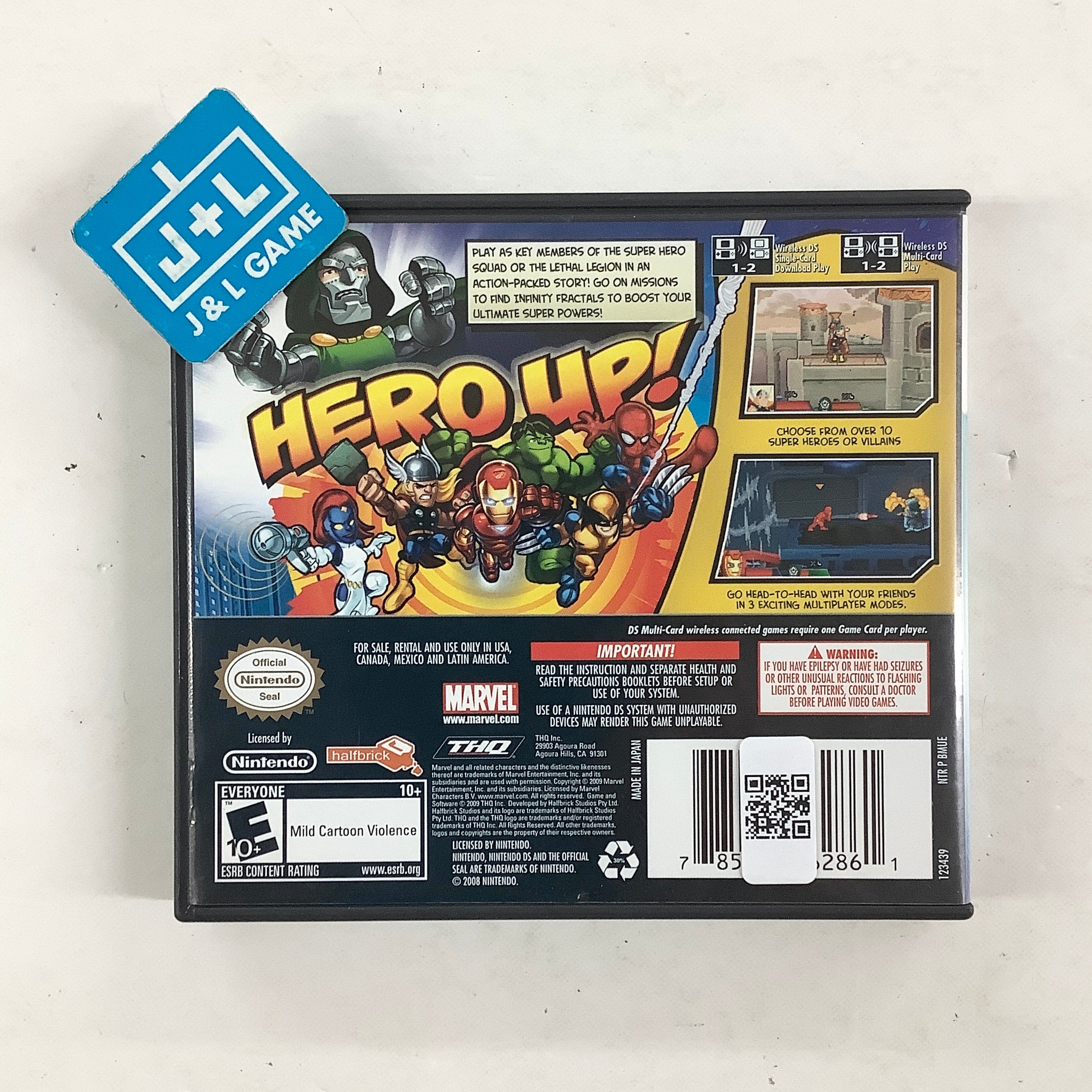 Marvel Super Hero Squad - (NDS) Nintendo DS [Pre-Owned] Video Games THQ