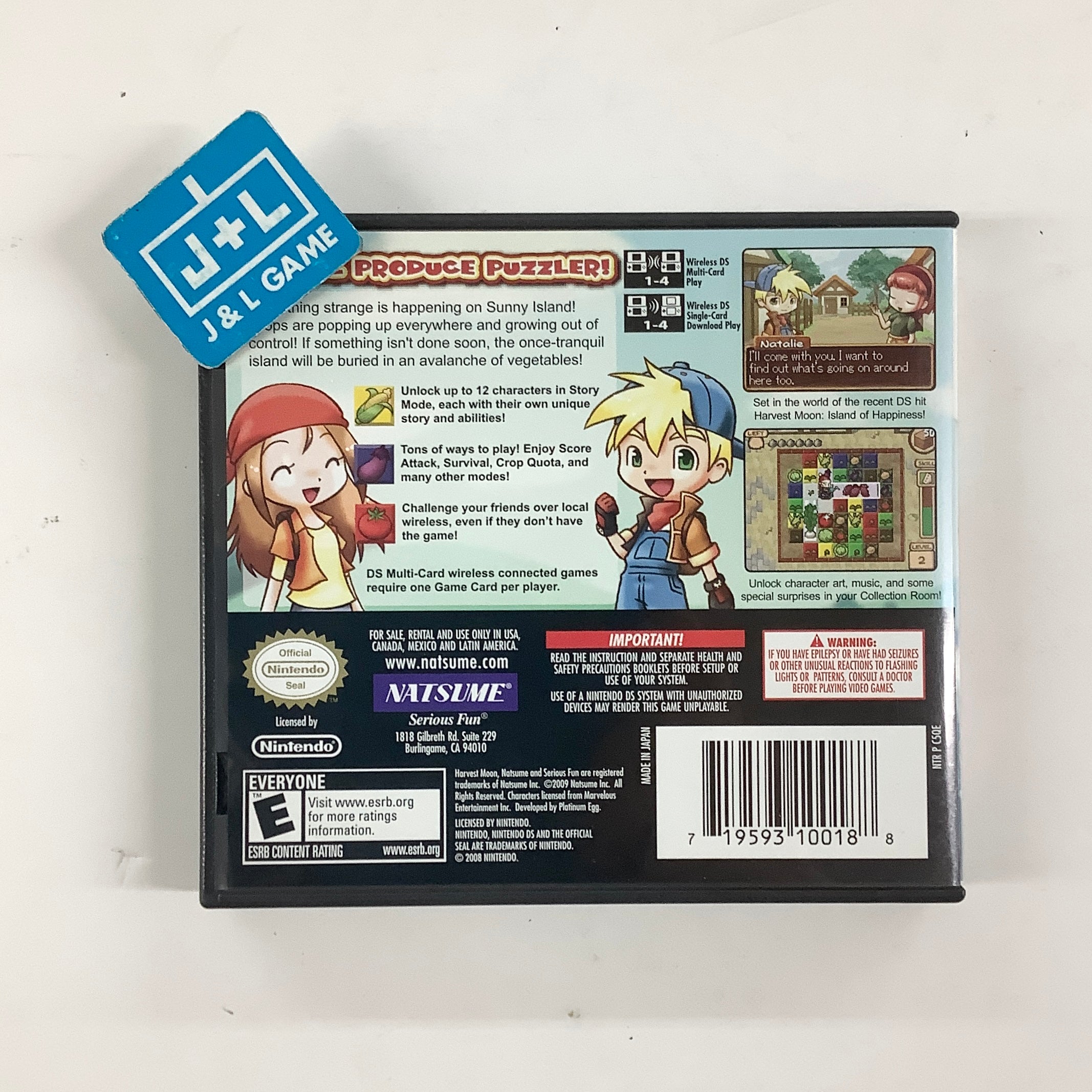Harvest Moon: Frantic Farming - (NDS) Nintendo DS [Pre-Owned] Video Games Natsume