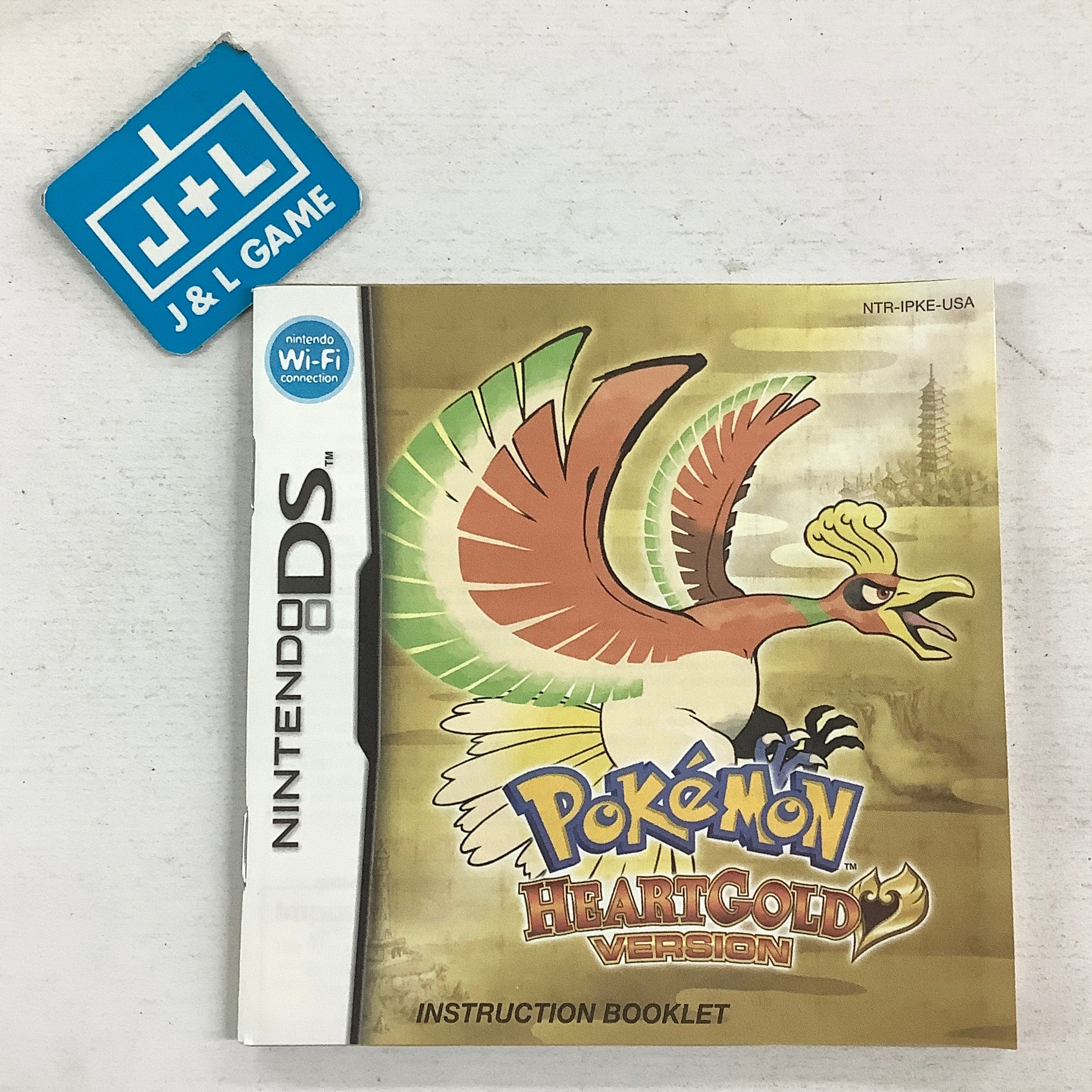 Pokemon HeartGold Version (w/ Pokewalker) - (NDS) Nintendo DS [Pre-Owned] Video Games Nintendo