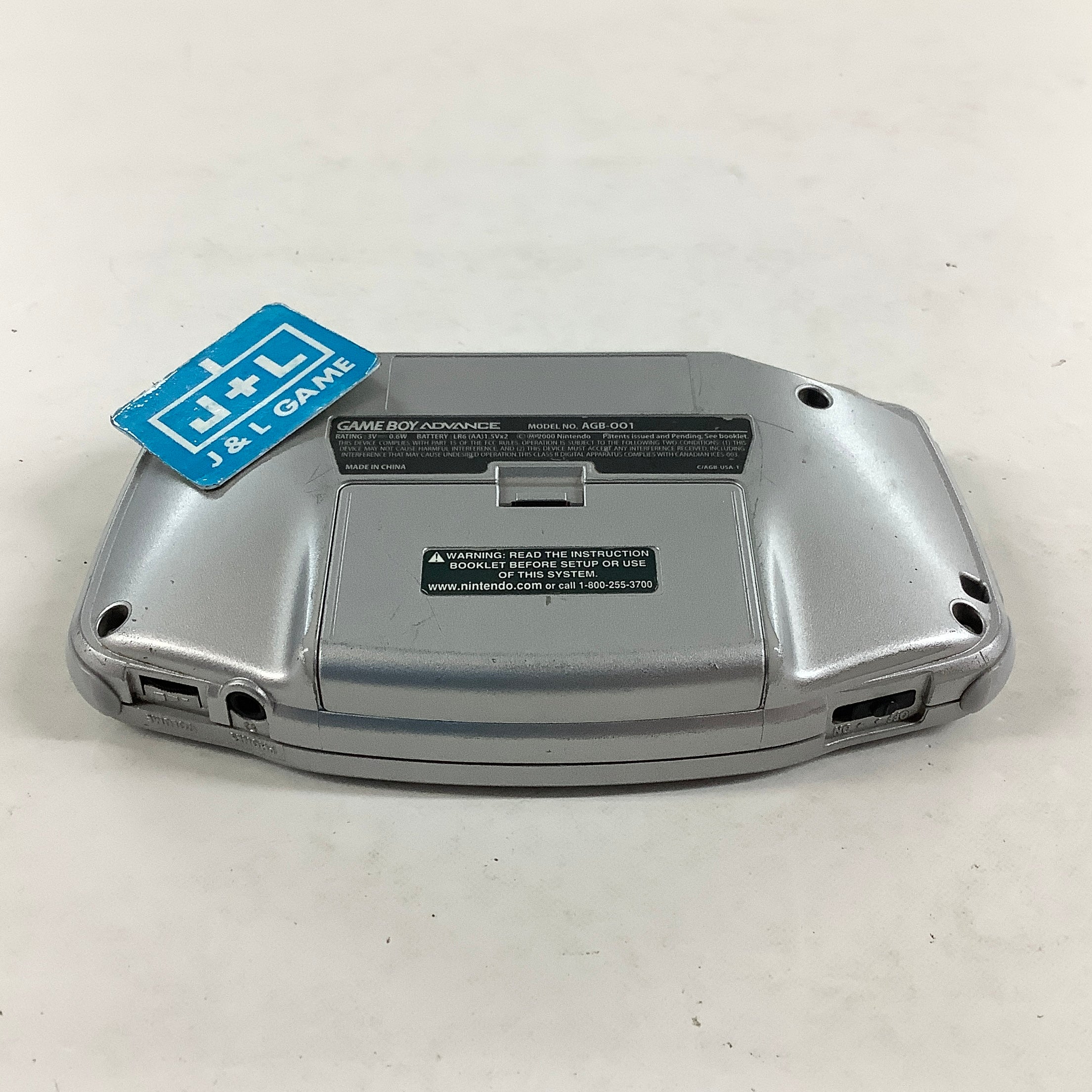 Nintendo Game Boy Advance Console (Platinum) - (GBA) Game Boy Advance [Pre-Owned] Consoles Nintendo
