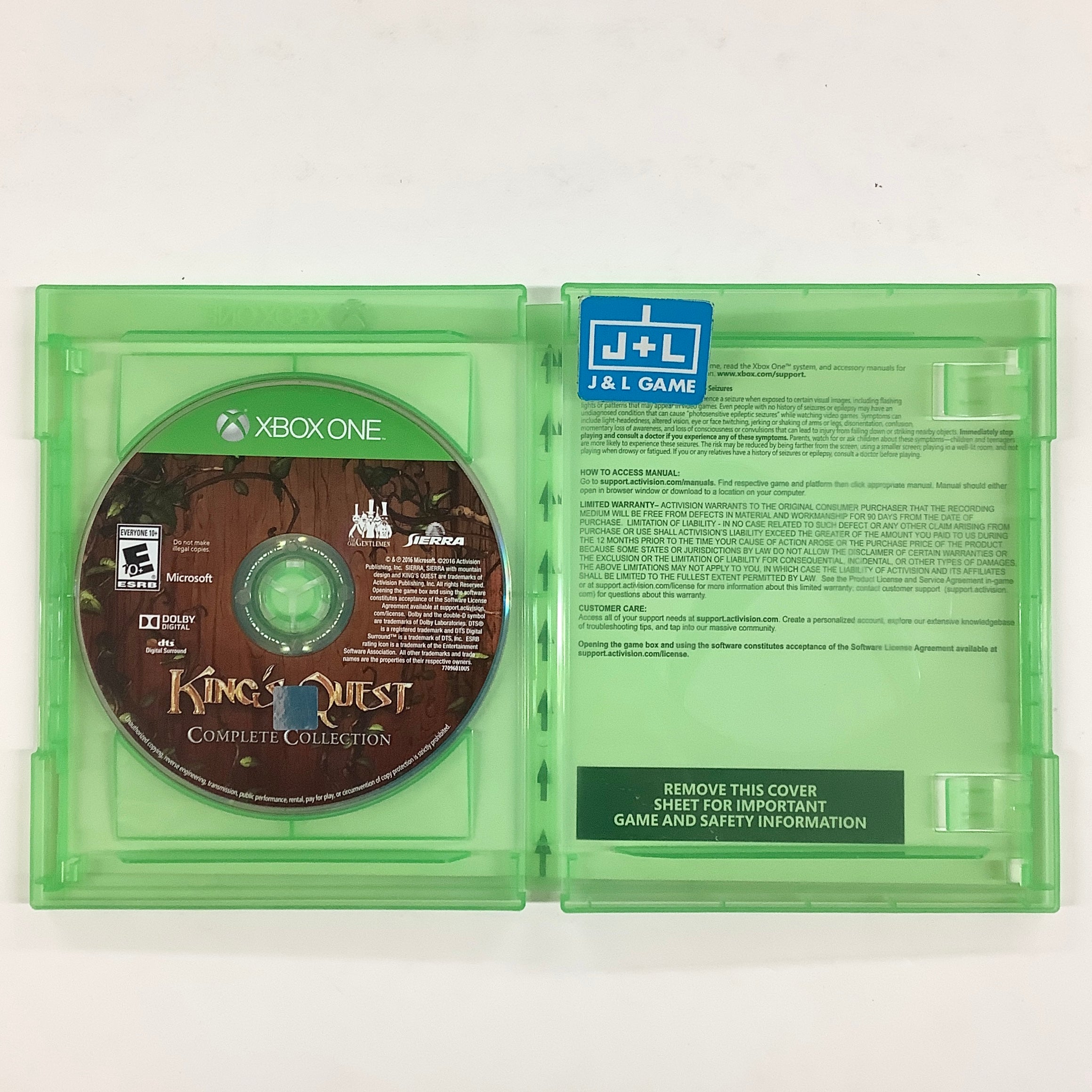 King's Quest: The Complete Collection - (XB1) Xbox One [Pre-Owned] Video Games Sierra Entertainment