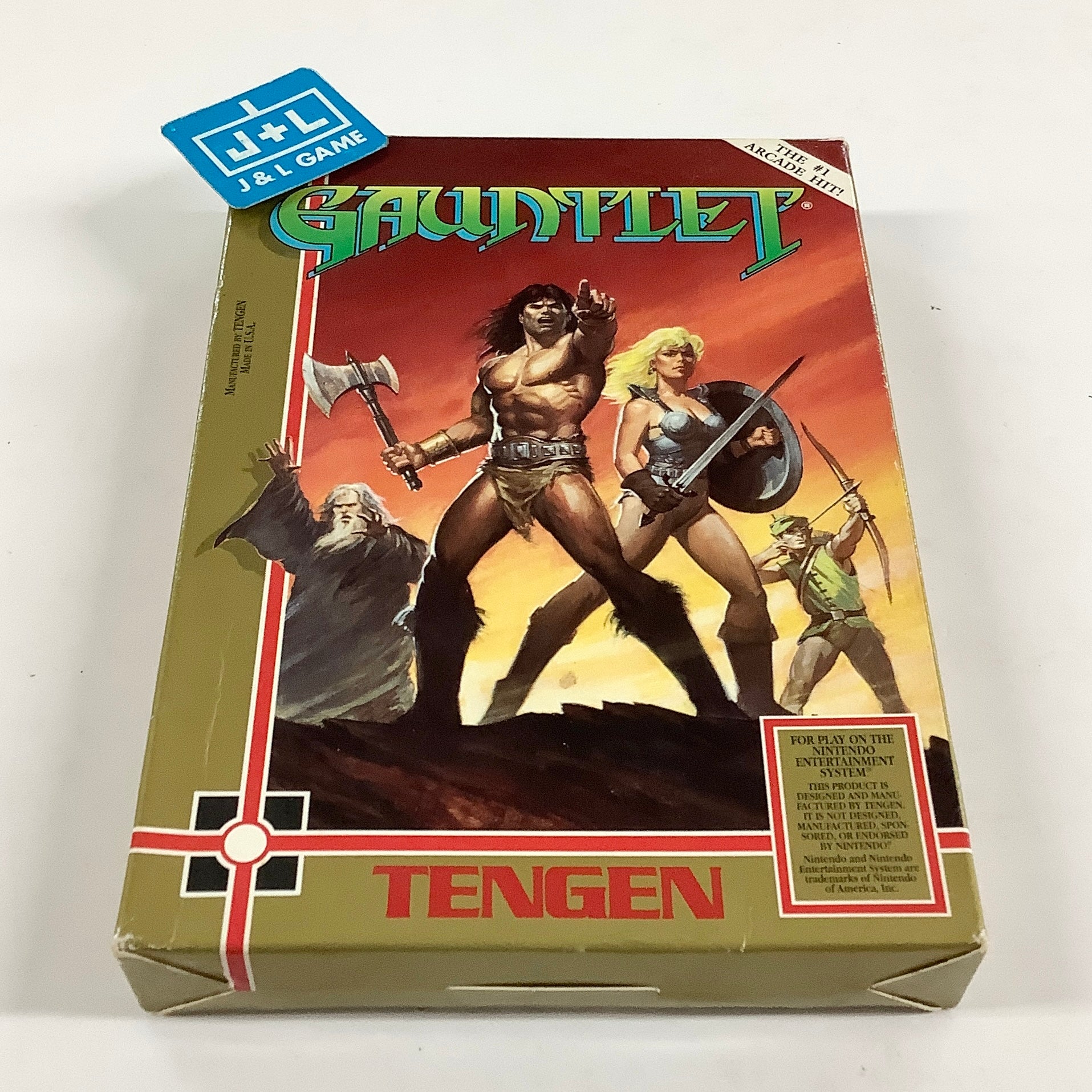 Gauntlet (Tengen Unlicensed) - (NES) Nintendo Entertainment System [Pre-Owned]