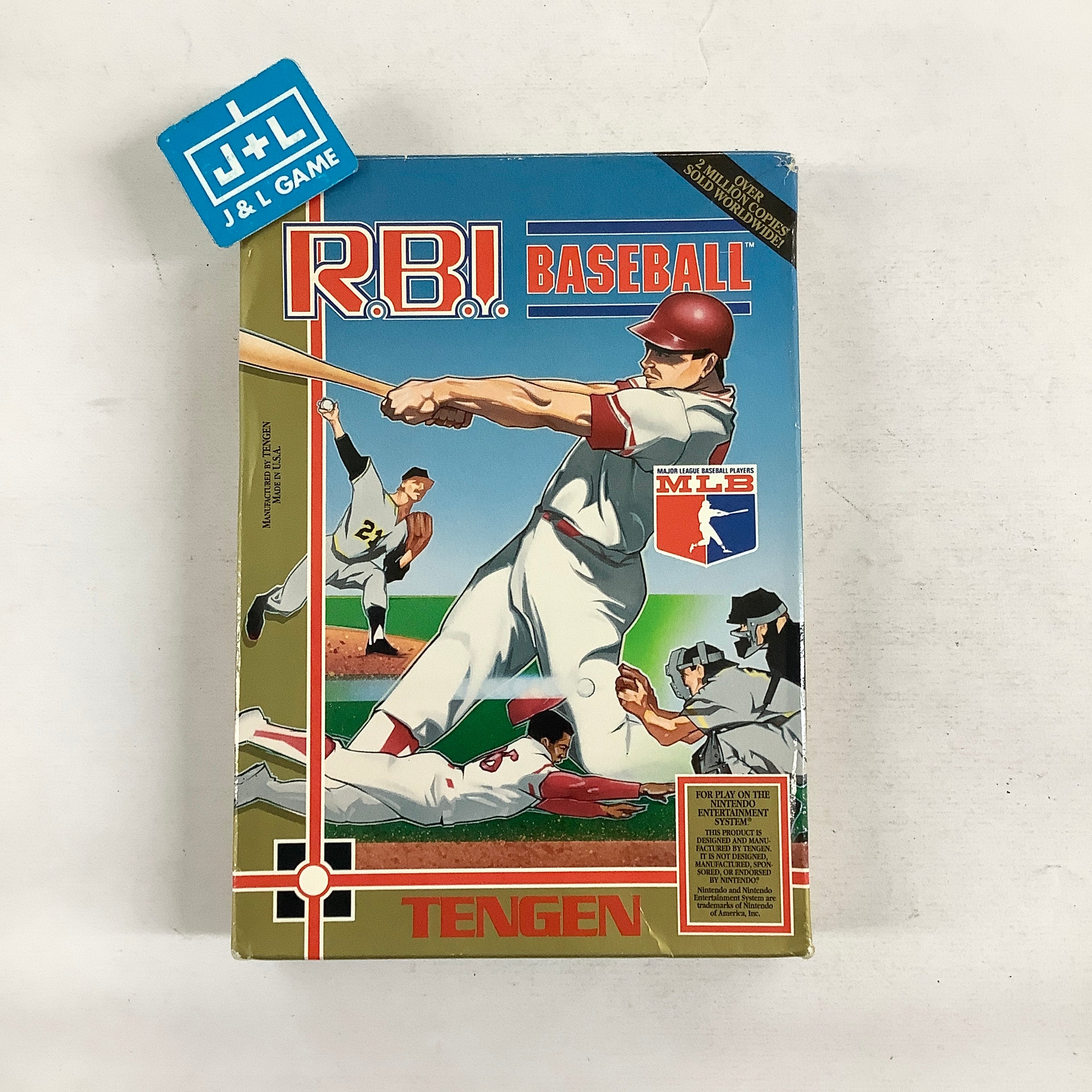 R.B.I. Baseball (Unlicensed) - (NES) Nintendo Entertainment System [Pre-Owned] Video Games Tengen