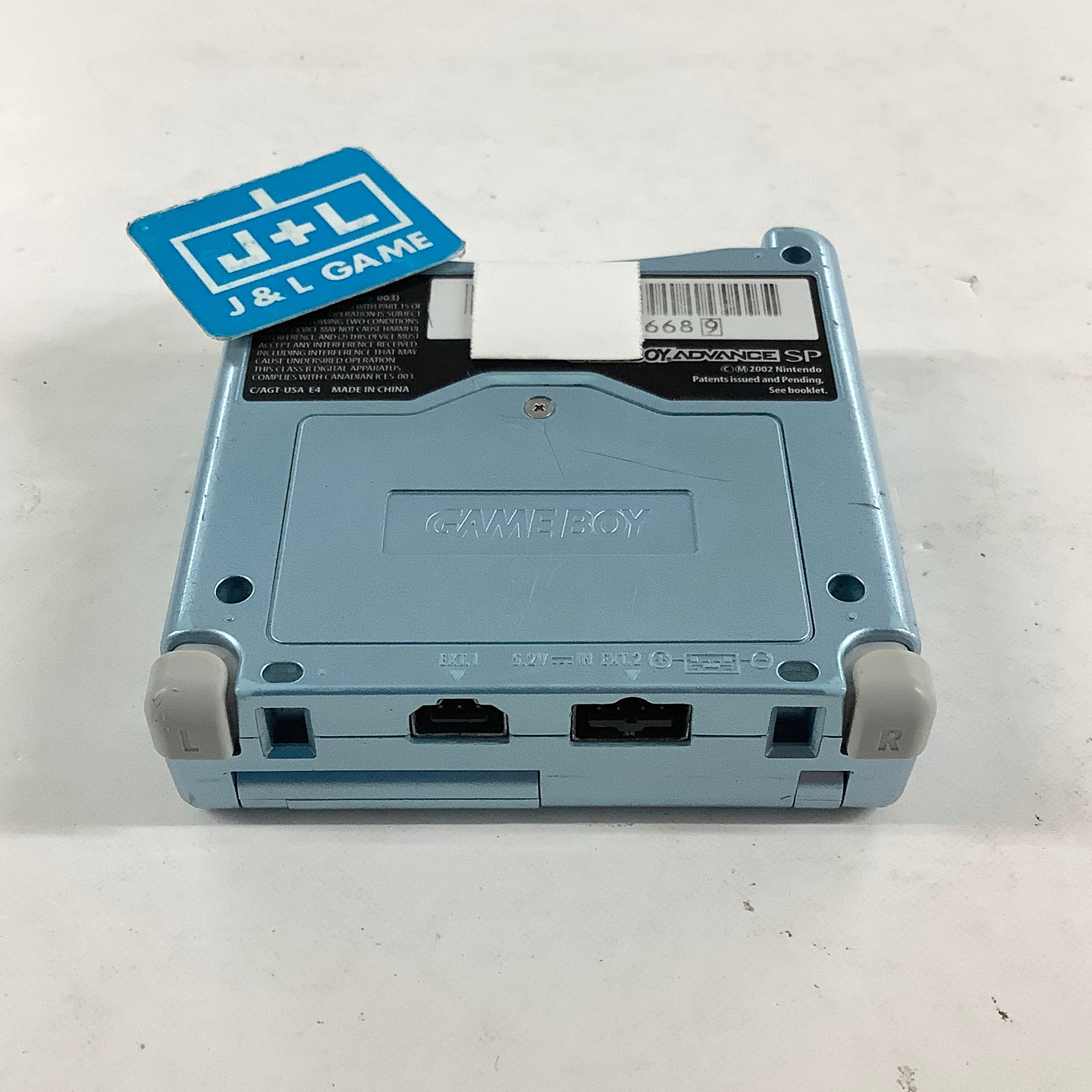 Nintendo Game Boy Advance SP Console AGS - 101 (Pearl Blue) - (GBA) Game Boy Advance SP [Pre-Owned] (Japanese Import) CONSOLE Nintendo